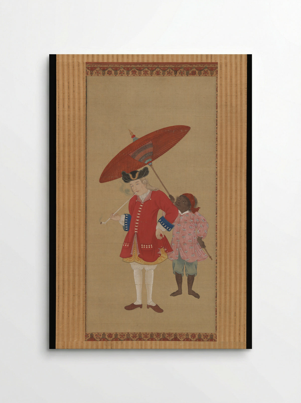 Dutchman with a Servant - Kawahara Keiga - Poster