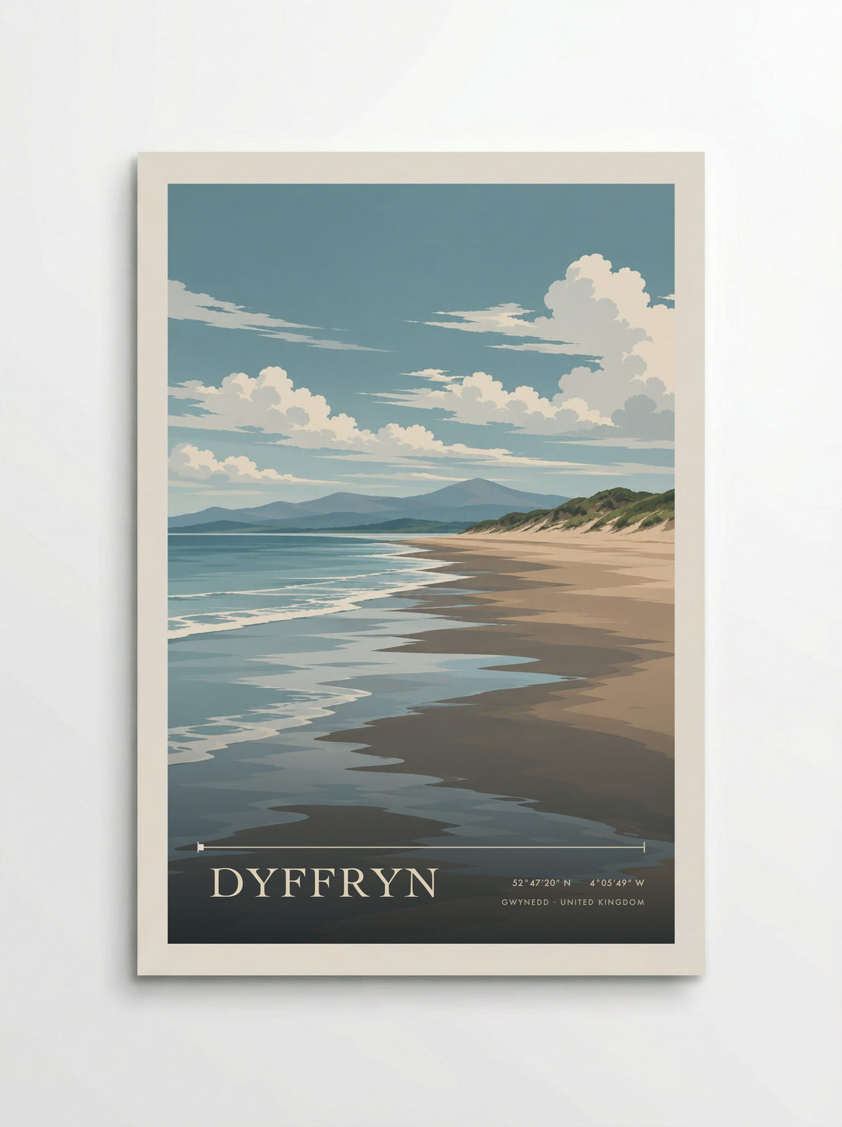 Dyffryn, Gwynedd | Travel Poster - Poster