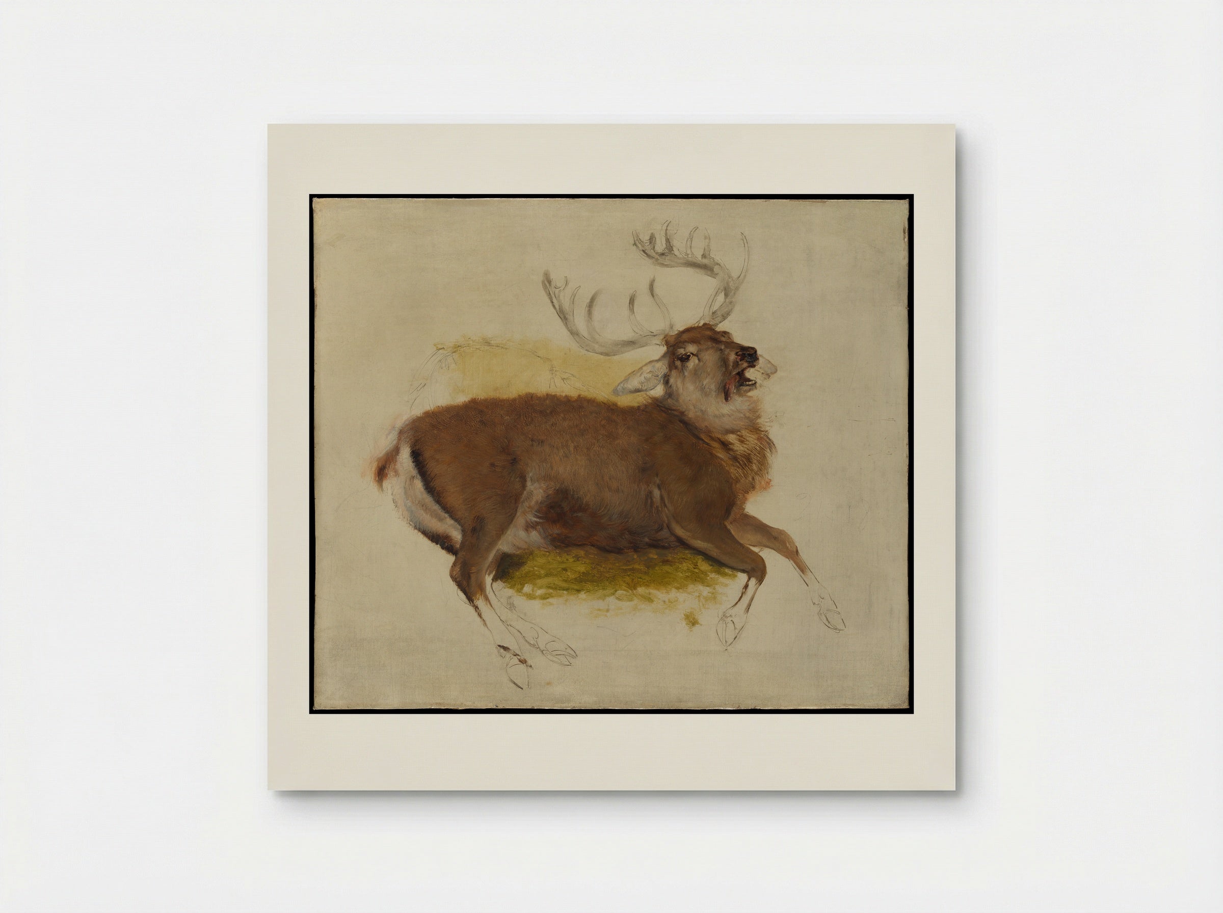 Dying Stag - Sir Edwin Henry Landseer - Poster