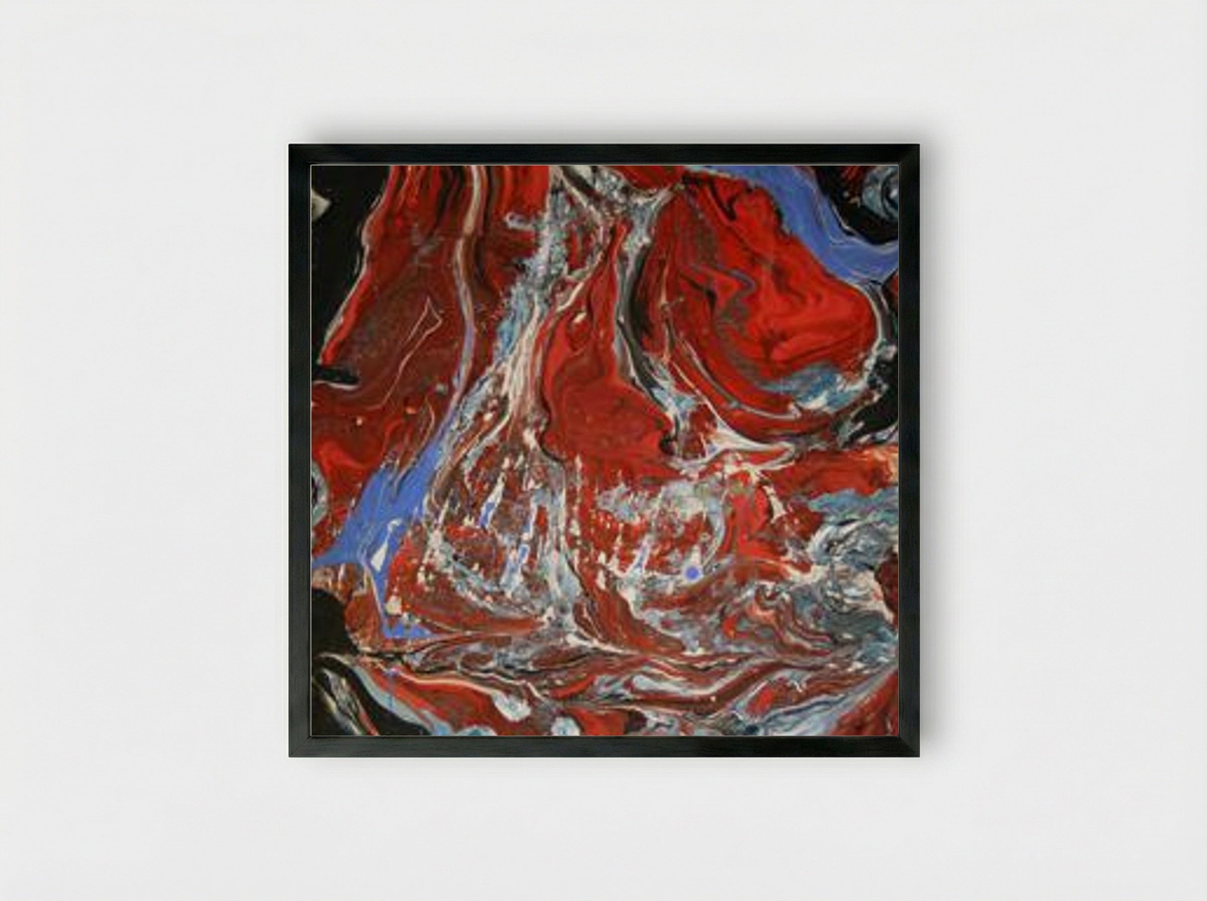 Dynamic Universe XXIV - Romul Nutiu - Framed Print Black