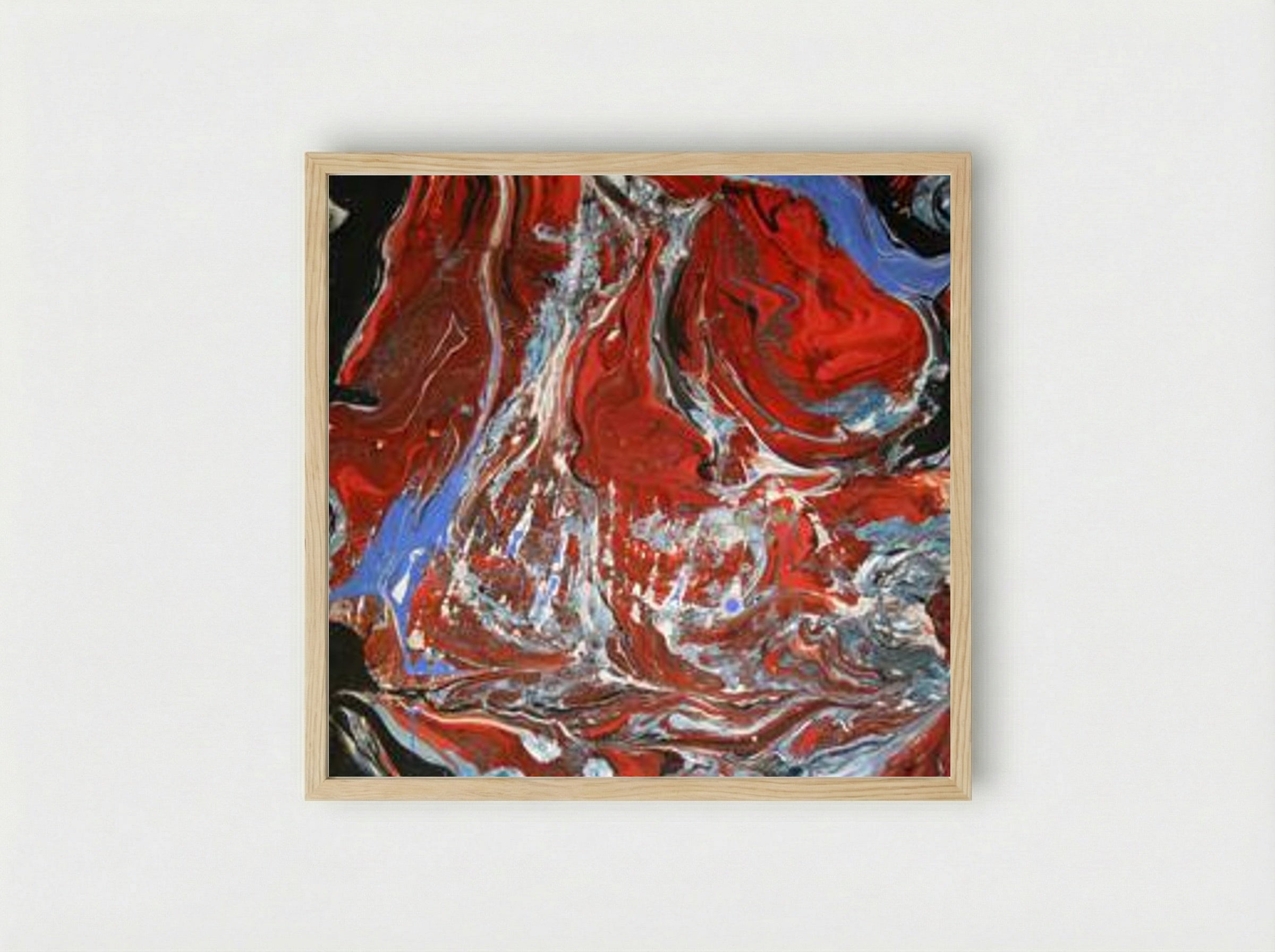 Dynamic Universe XXIV - Romul Nutiu - Framed Print Wood