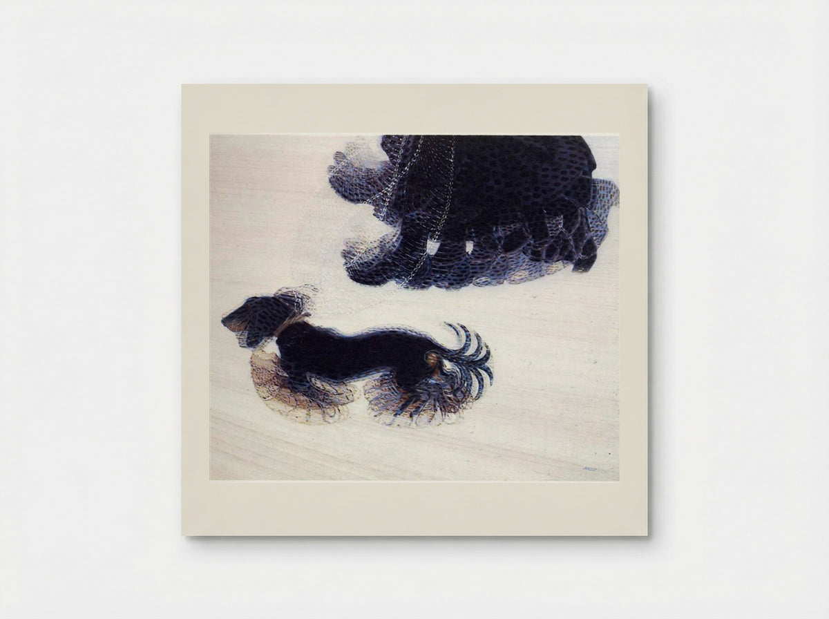 Dynamism of a Dog on a Leash - Giacomo Balla - Poster