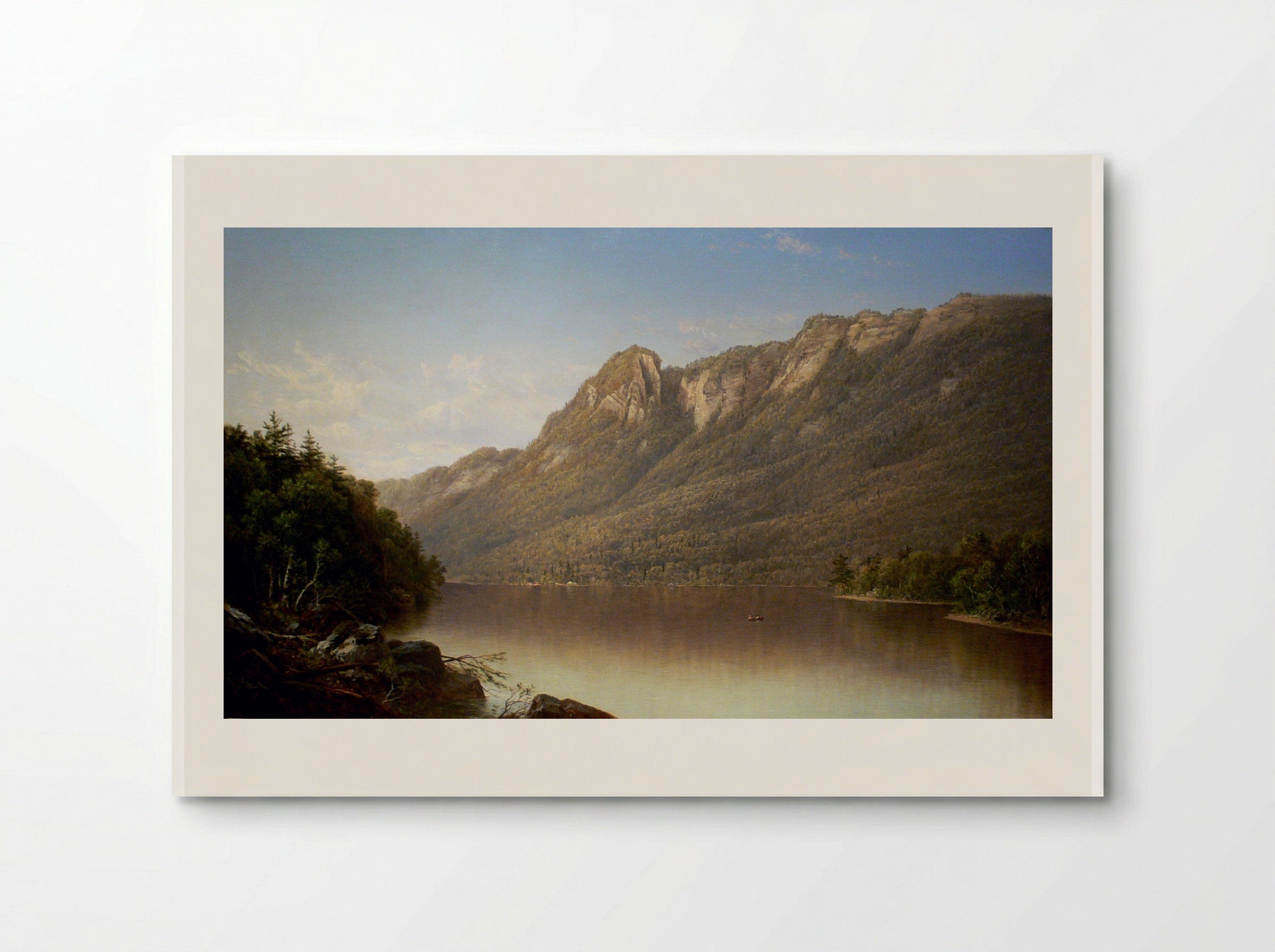 Eagle Cliff, Franconia Notch, New Hampshire - David Johnson - Poster