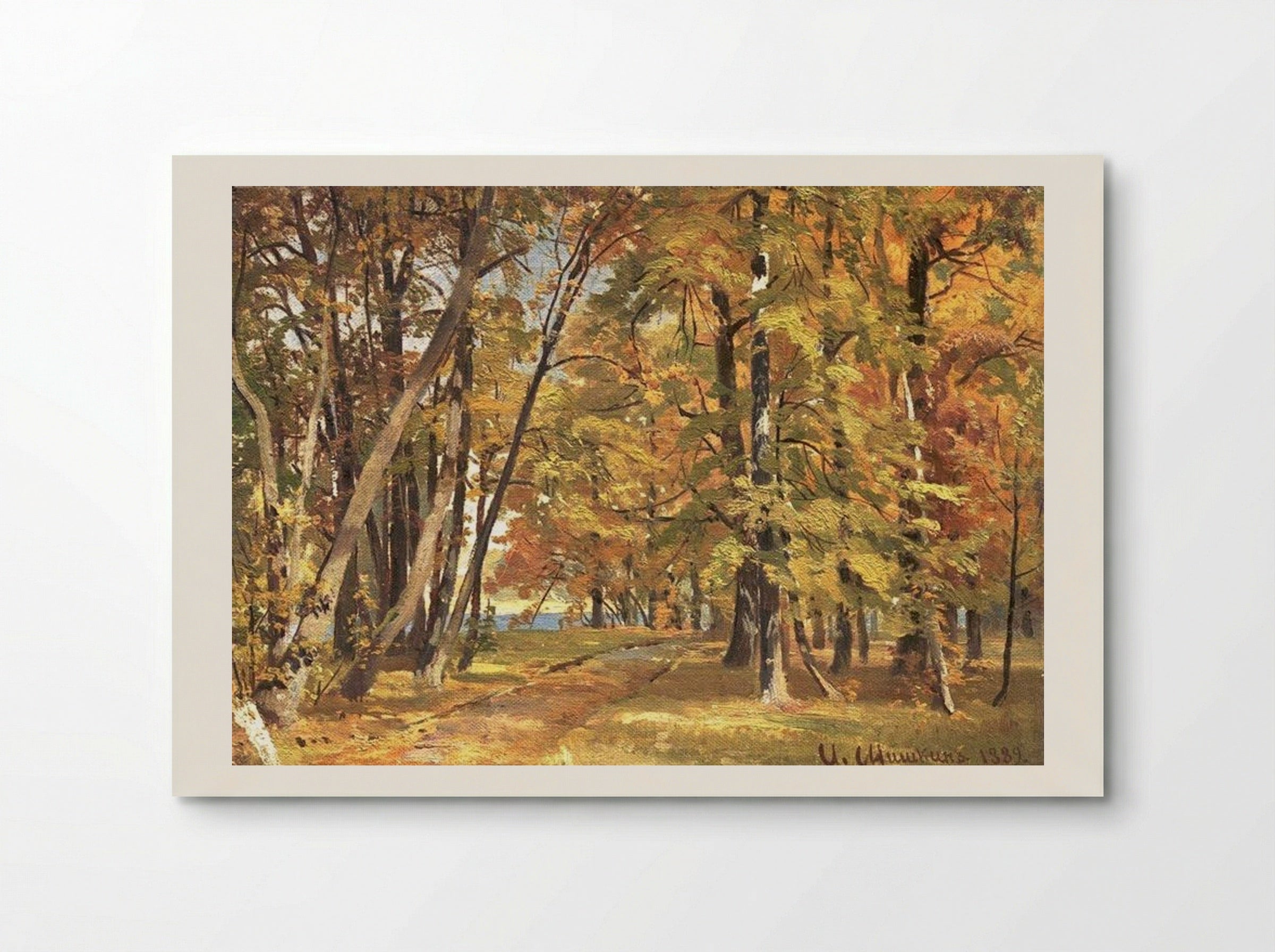 Early Autumn - Ivan Shishkin - Poster