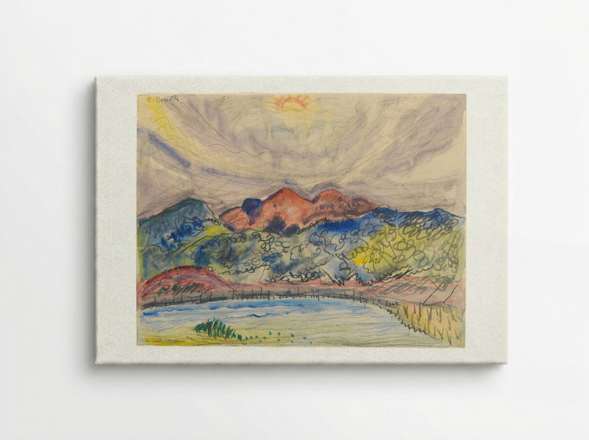 Early Landscape - Charles Demuth - Canvas