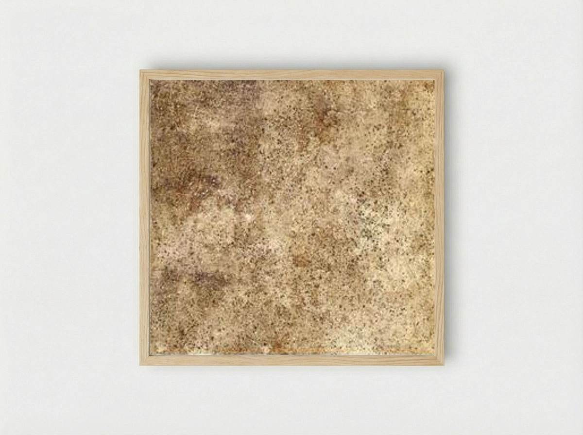 Earth's mantle - Jean Dubuffet - Framed Print Wood