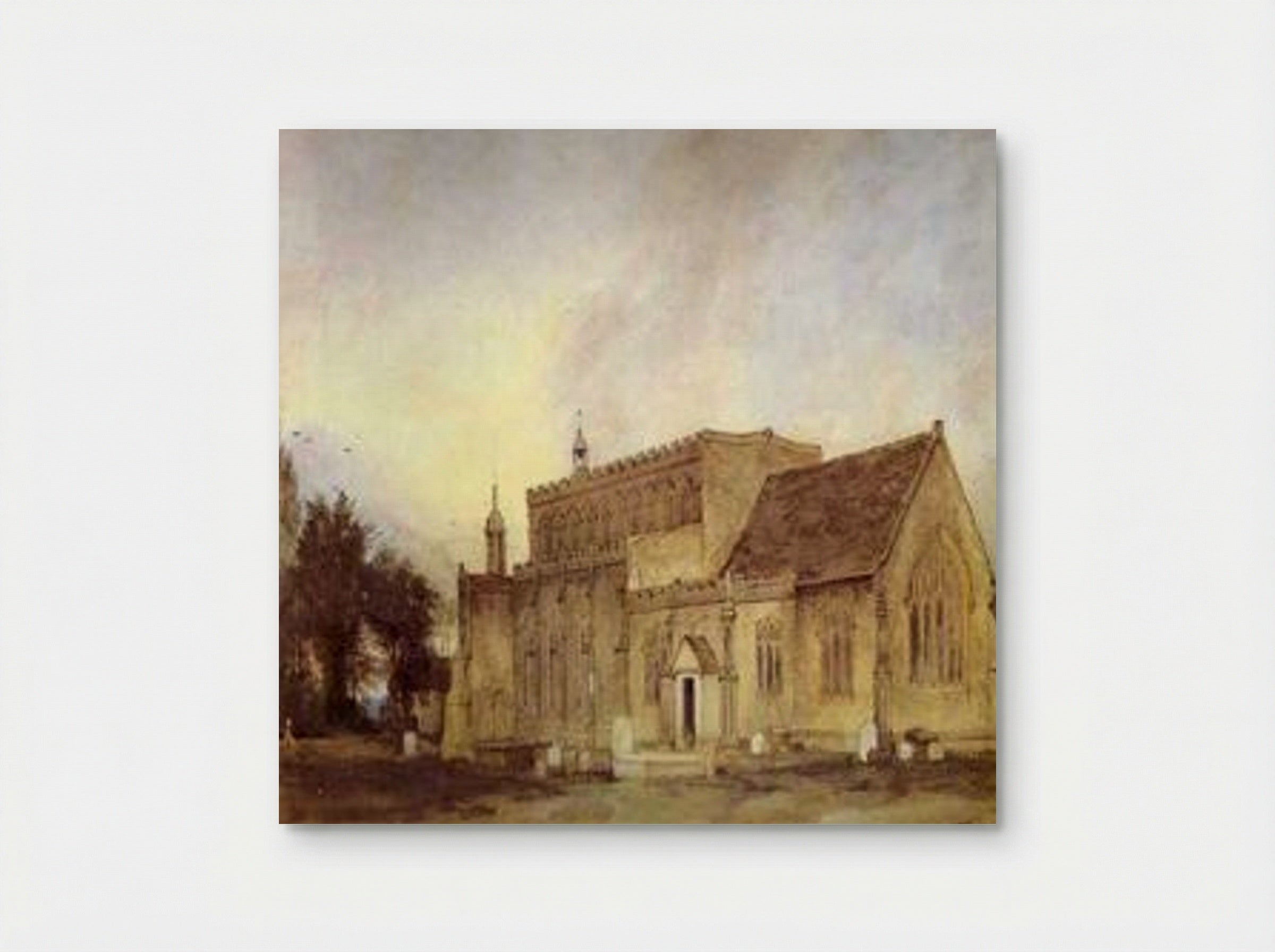 East Bergholt Church - John Constable - Poster