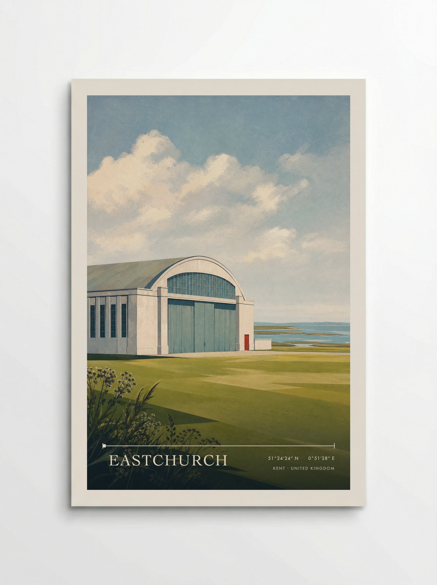 Eastchurch Kent United Kingdom Travel Poster - Poster