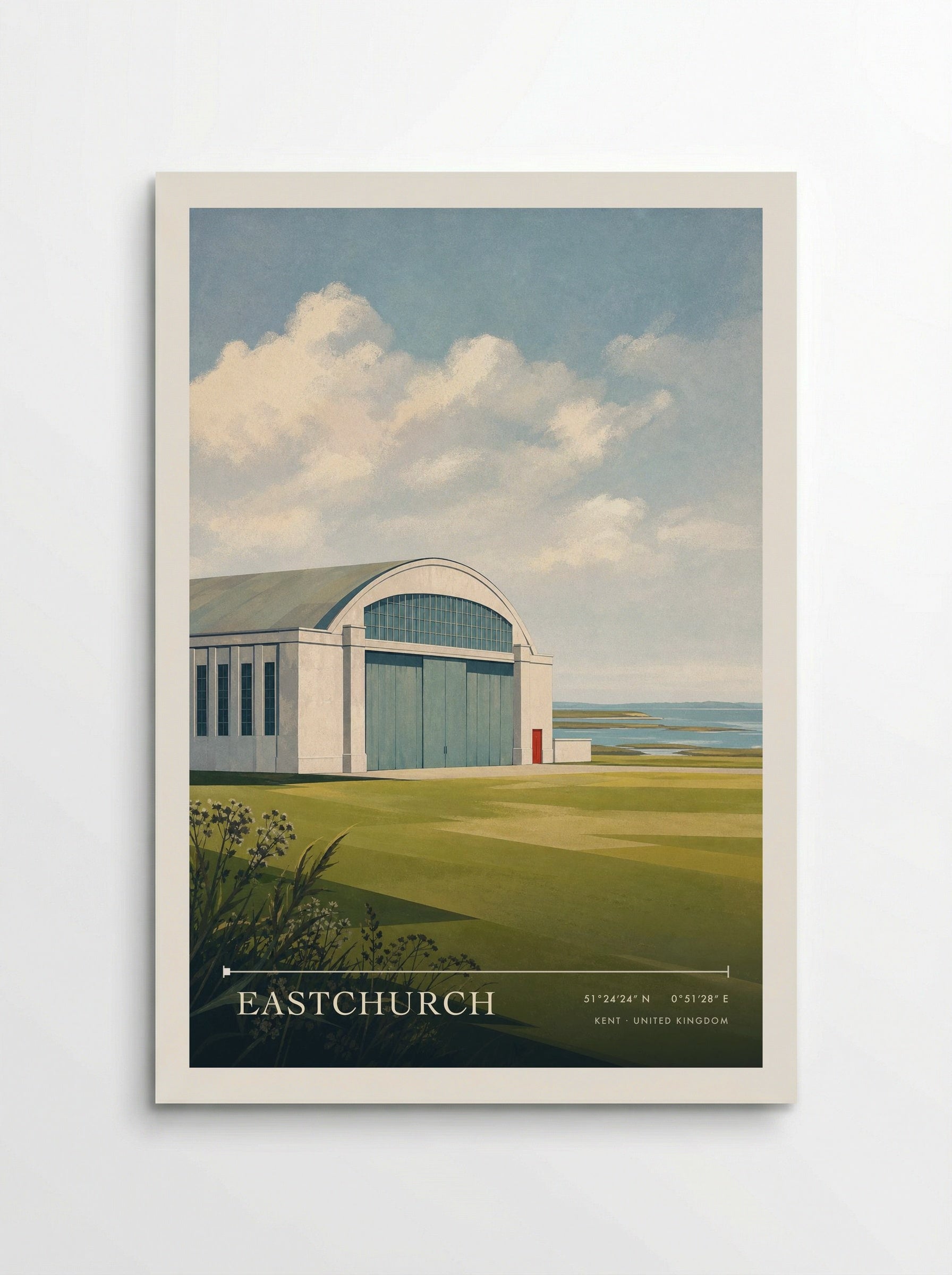 Eastchurch Kent United Kingdom Travel Poster - Poster