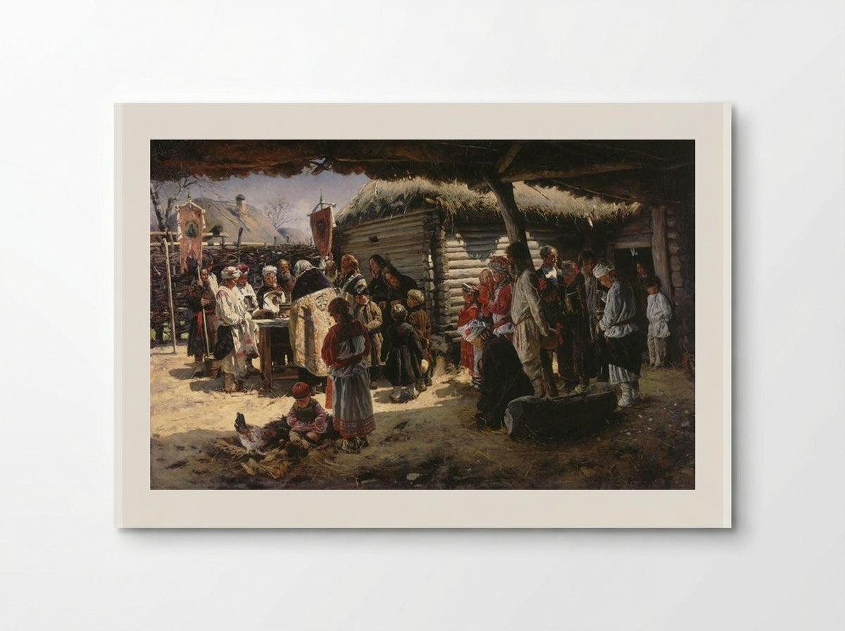 Easter Mass - Vladimir Makovsky - Poster