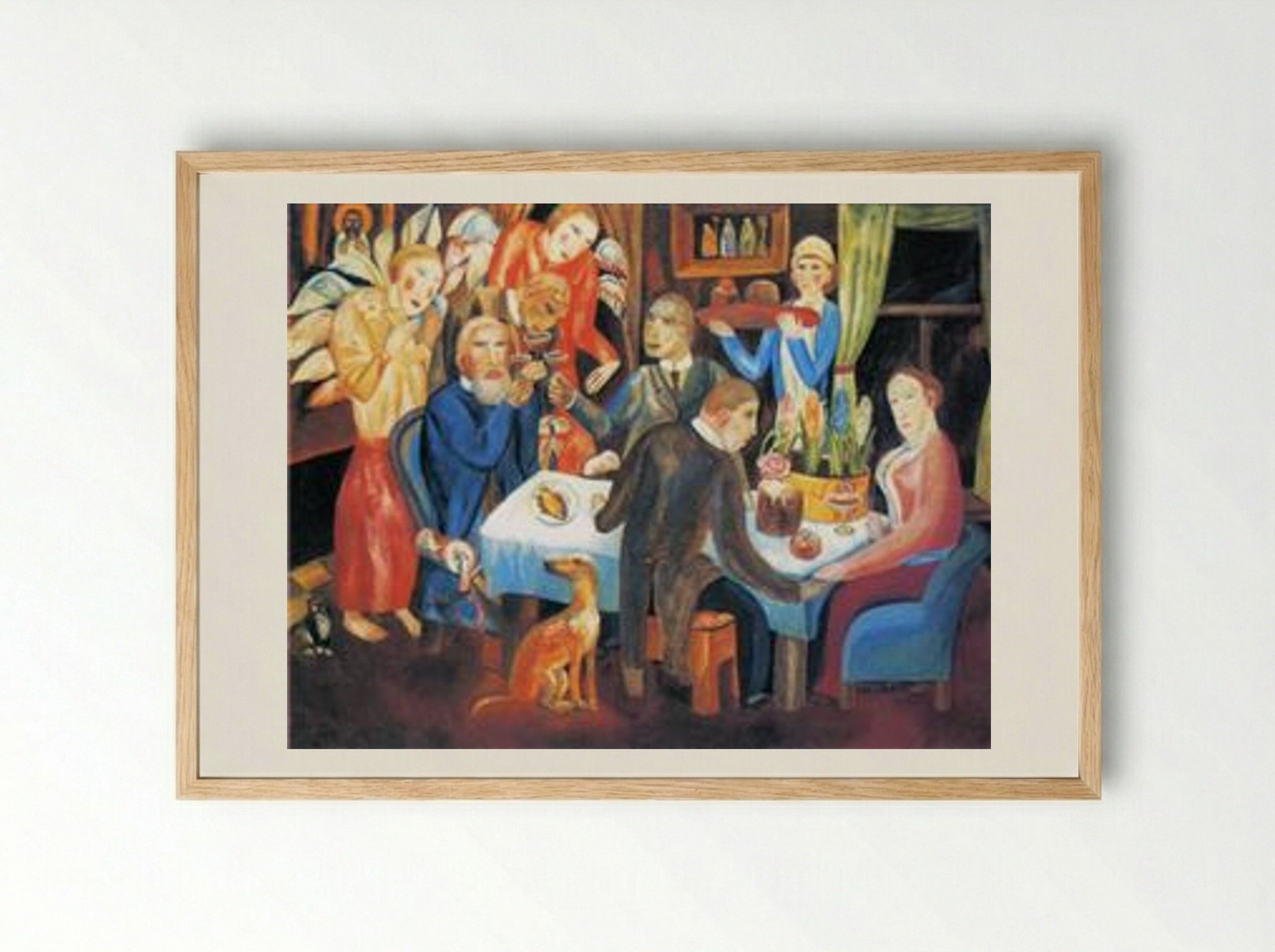 Easter - Pavel Filonov - Framed Print Wood