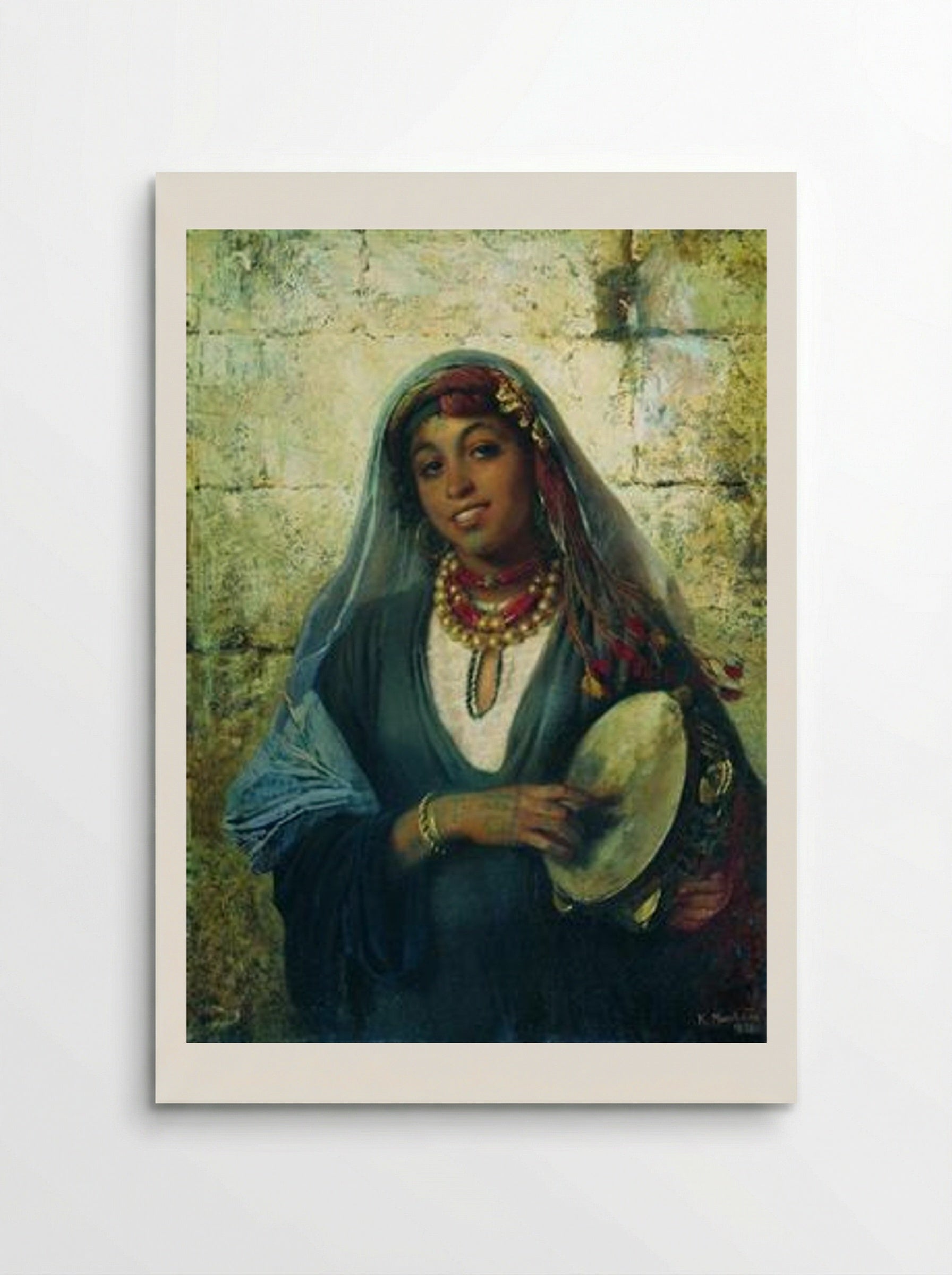 Eastern Woman (Gipsy) - Konstantin Makovsky - Poster