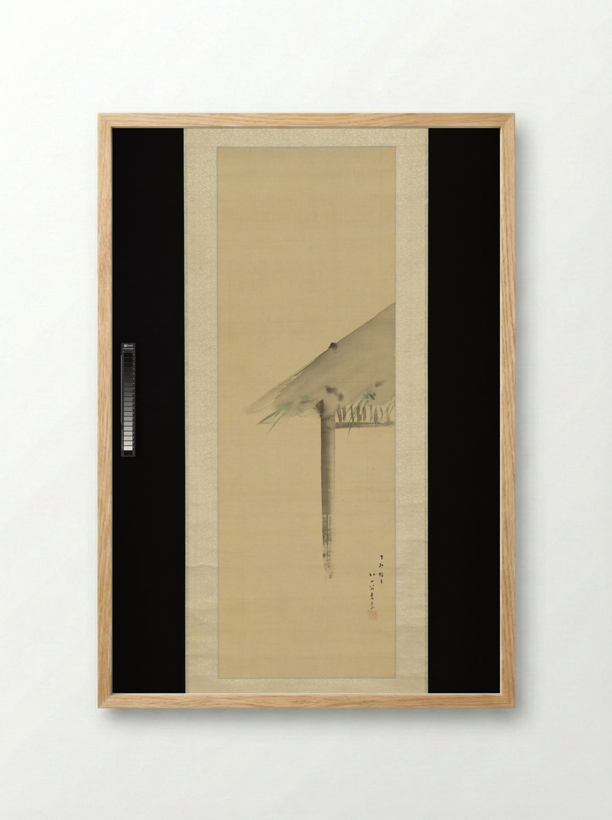 Eaves Decorated with Irises for the Tango Festival - Kikuchi Yōsai - Framed Print Wood
