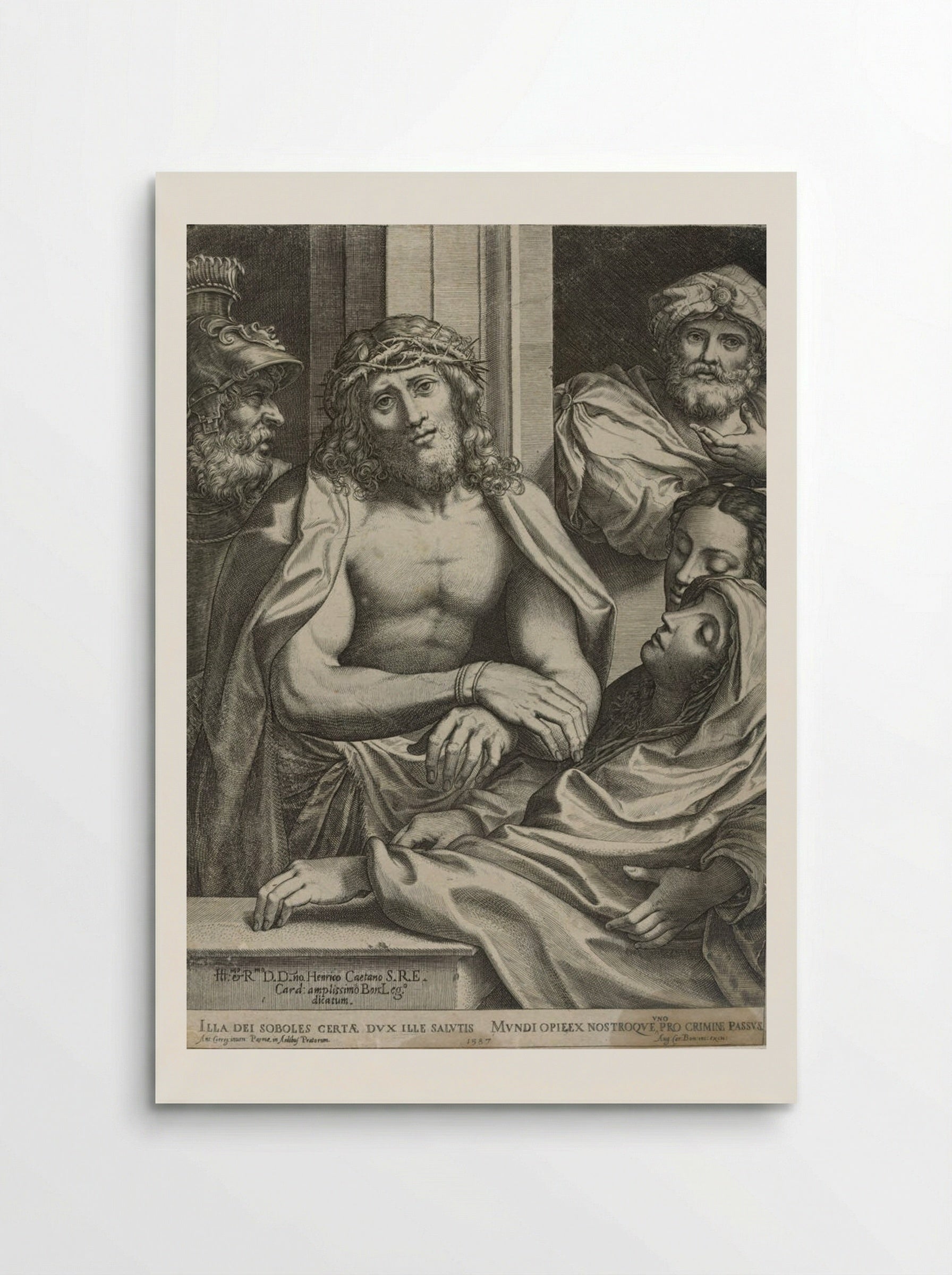 Ecce Homo - Agostino Carracci - Poster