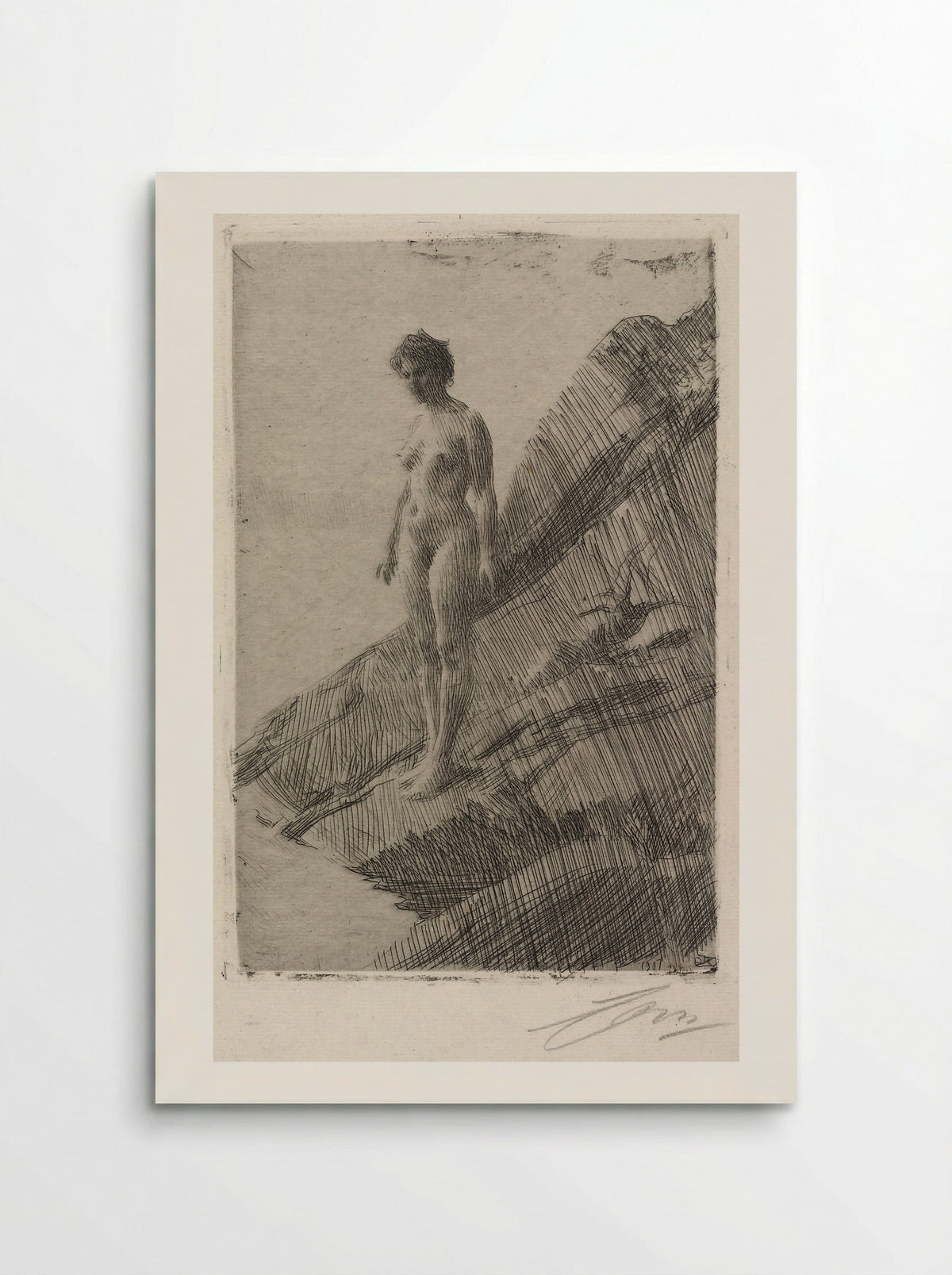 Edö - Anders Zorn - Poster