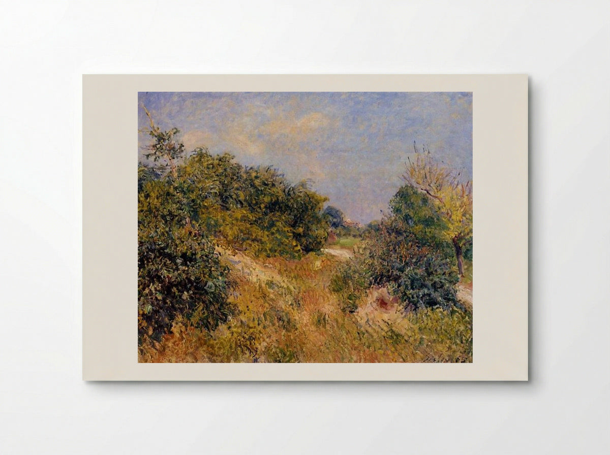 Edge of Fontainebleau Forest, June Morning - Alfred Sisley - Poster