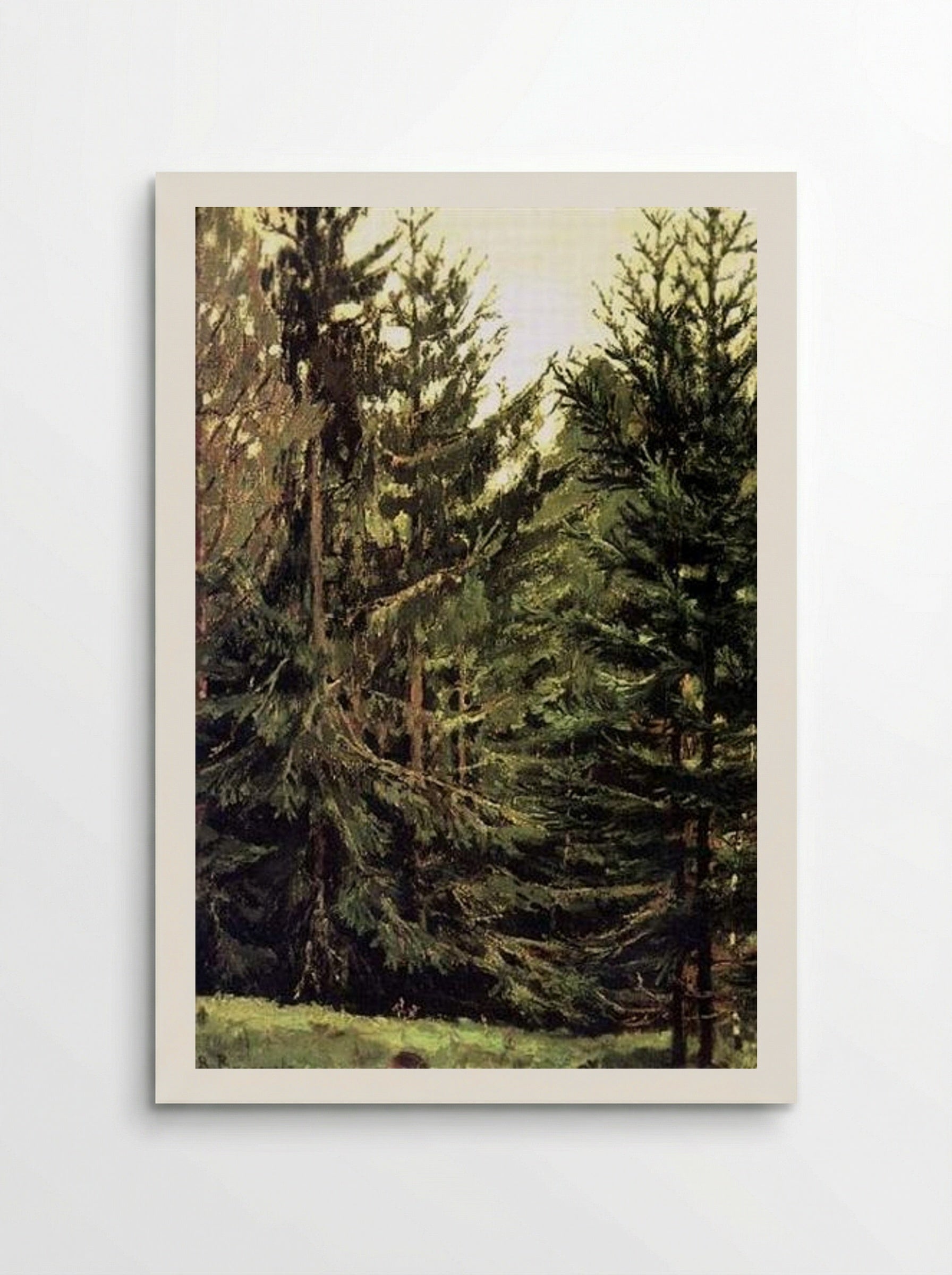Edge of the Spruce Forest - Viktor Vasnetsov - Poster