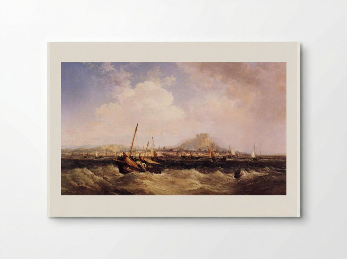 Edinburgh From Leith - James Webb - Poster