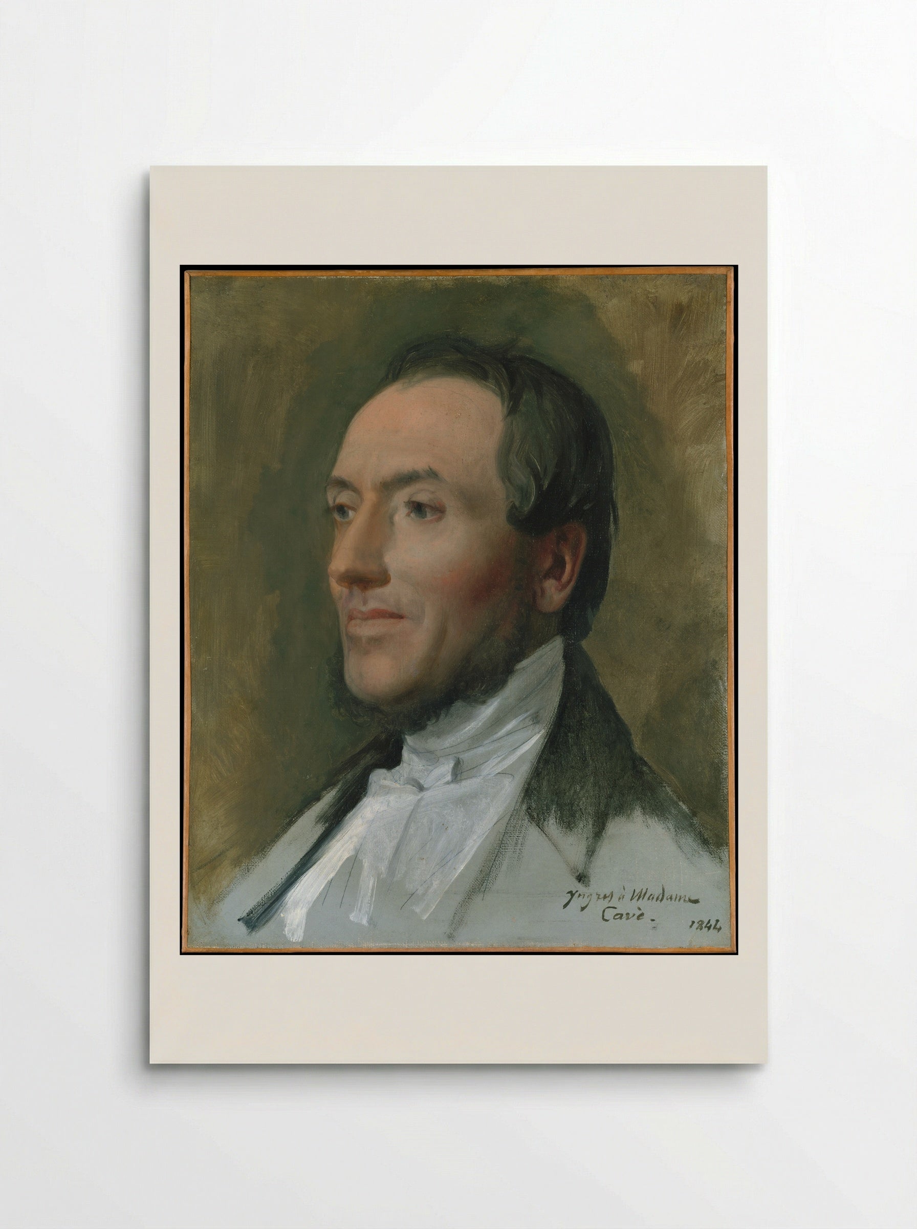Edmond Cavé - Jean Auguste Dominique Ingres - Poster