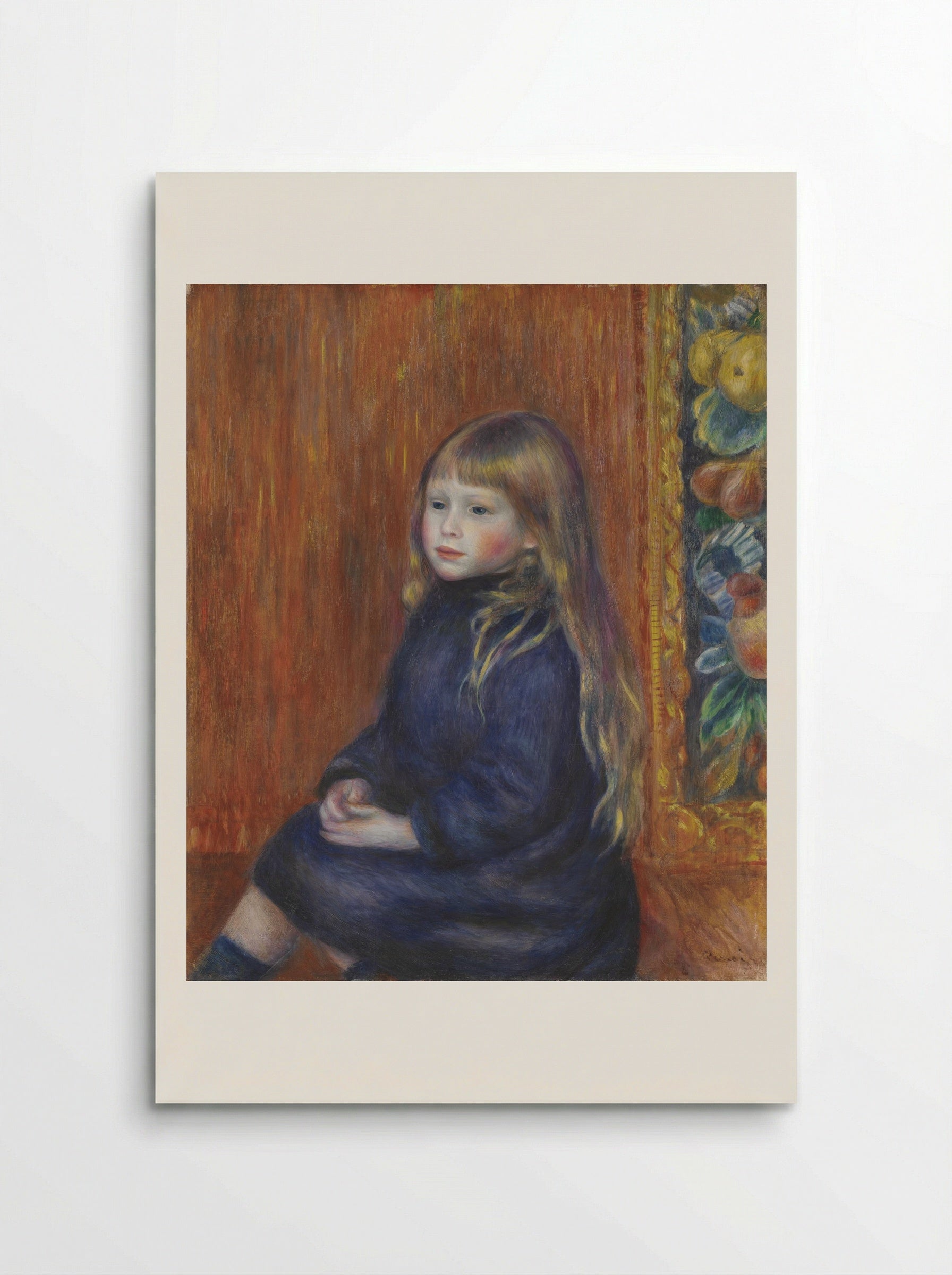 Edmond Renoir, Jr. - Pierre-Auguste Renoir - Poster