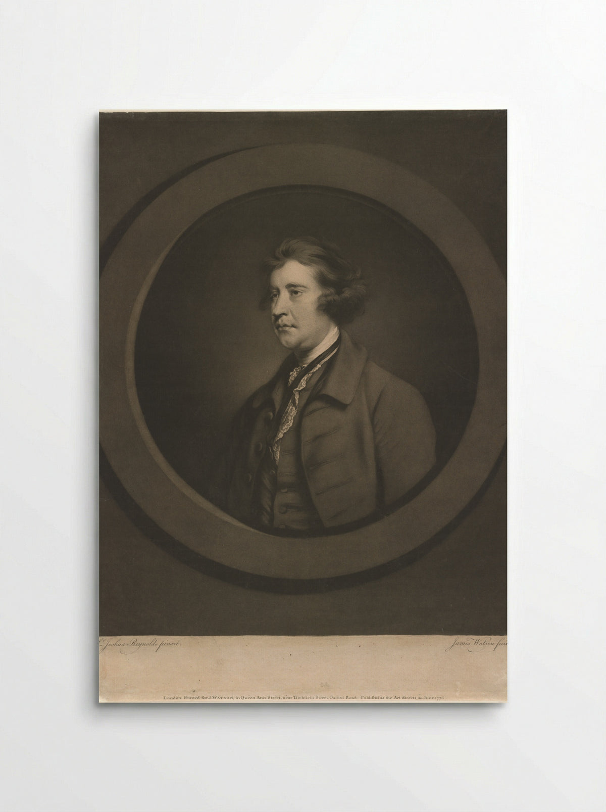 Edmund Burke - James Watson - Poster