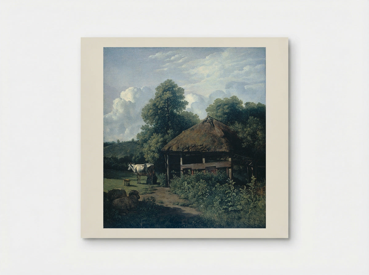 Een bouwhoeve in Gelderland - Wouter Johannes van Troostwijk - Poster