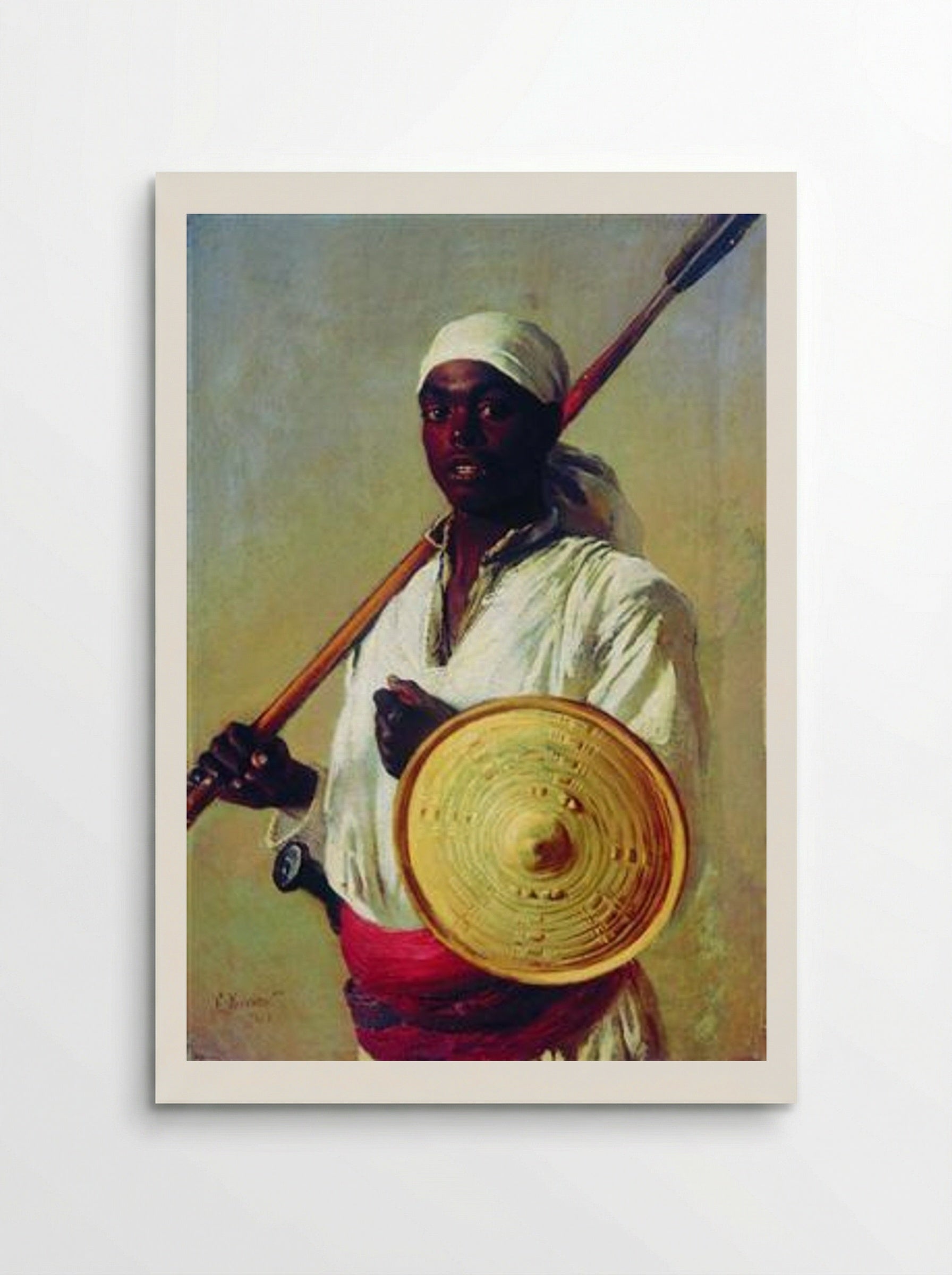 Egyptian Warrior - Konstantin Makovsky - Poster