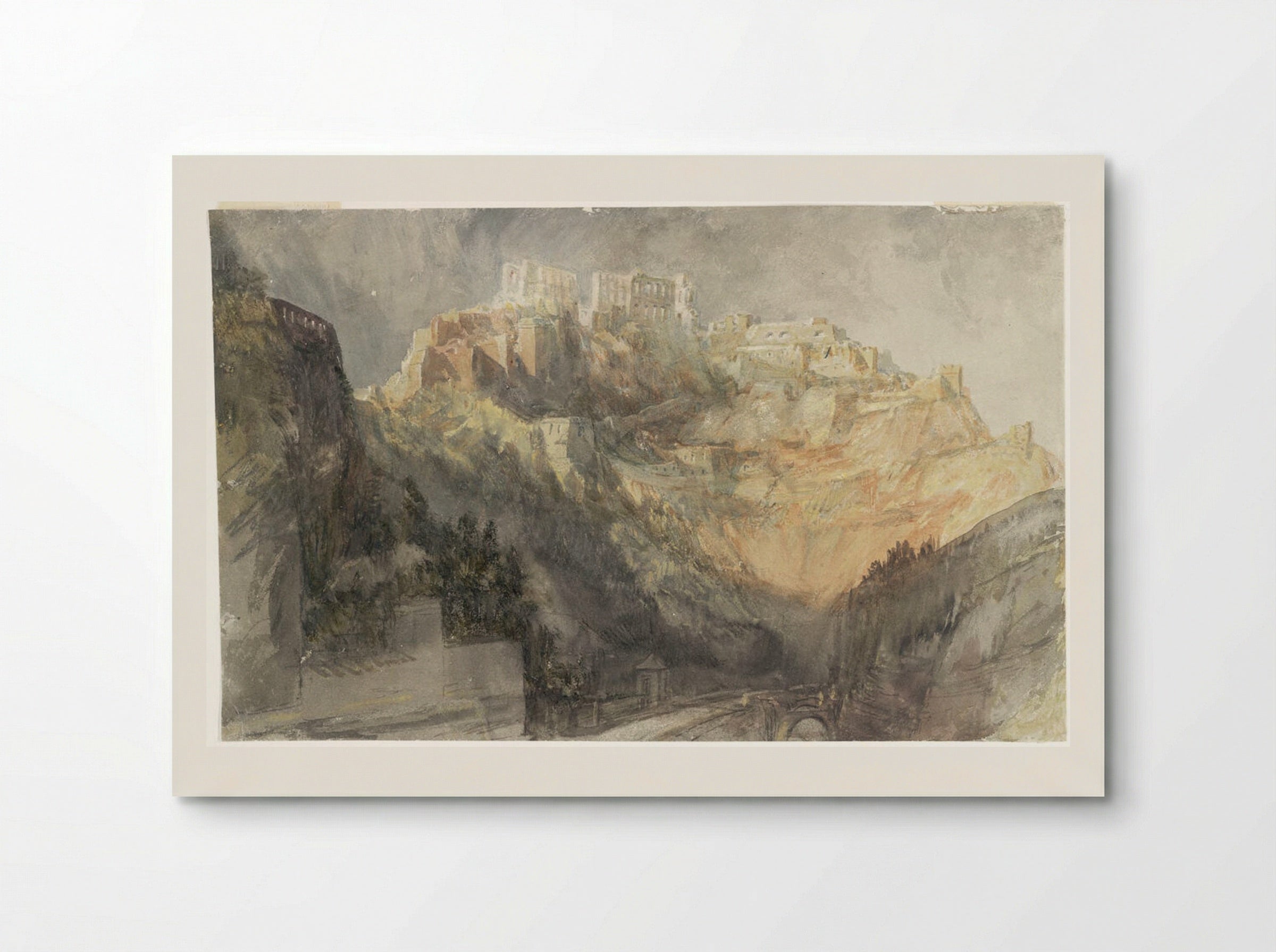 Ehrenbreitstein - Joseph Mallord William Turner - Poster