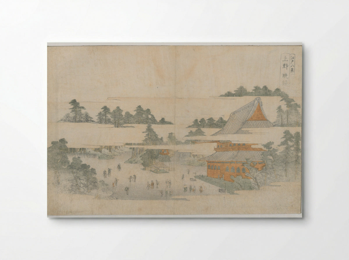 Eight Views of Edo (Edo Hakkei) - Utagawa Toyohiro - Poster