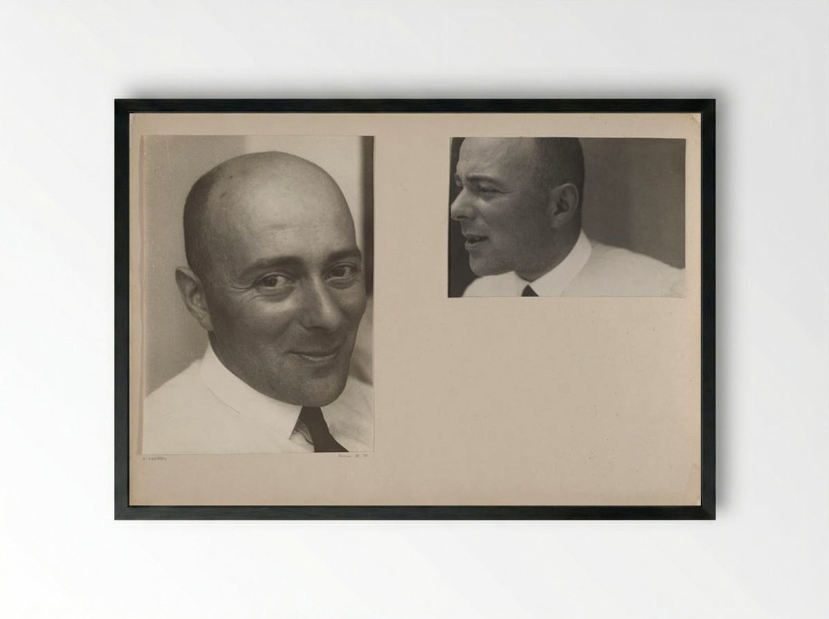 El Lissitzky, Dessau - Josef Albers - Framed Print Black
