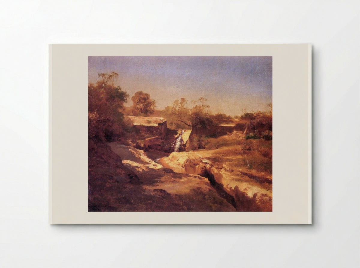 El río de Tacubaya - José María Velasco - Poster