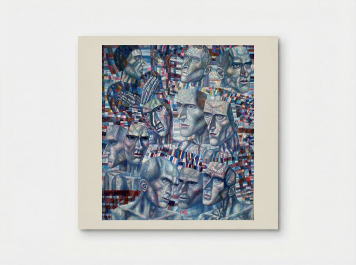 Eleven Heads - Pavel Filonov - Poster