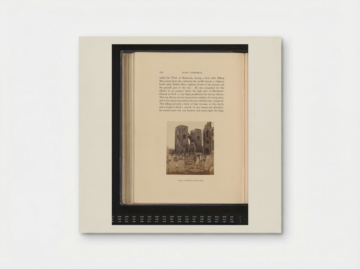 Elgin Cathedral; South Aisle - George Washington Wilson - Poster