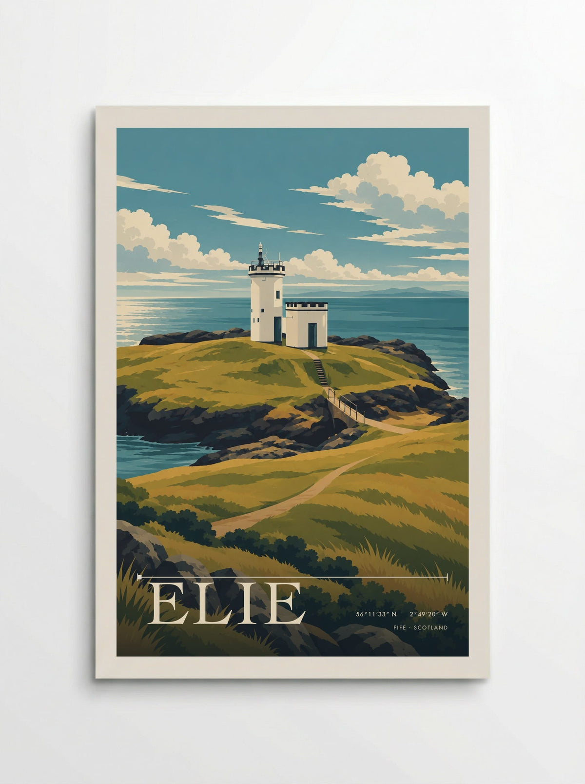 Elie, Fife | Travel Poster - Poster
