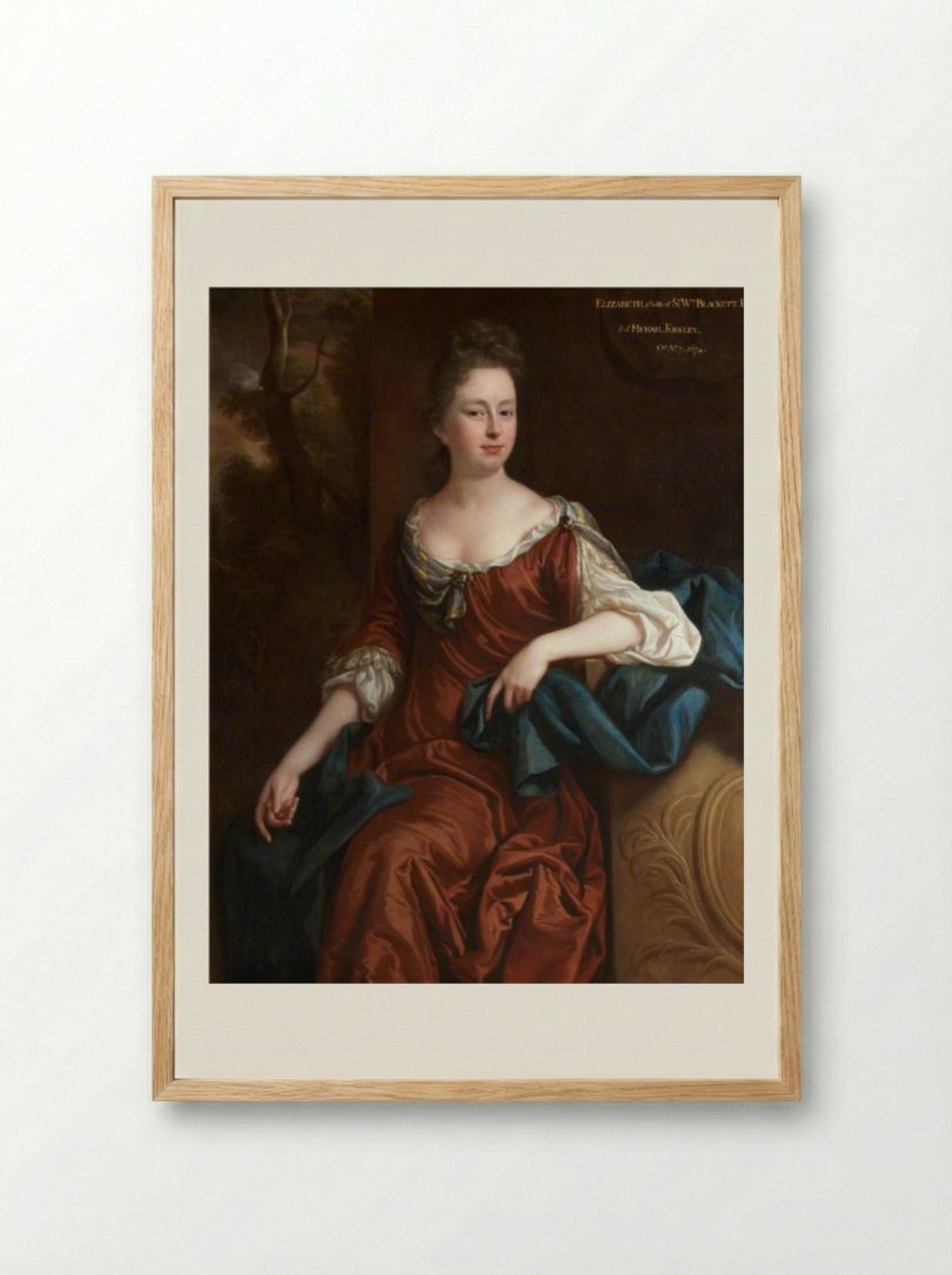 Elizabeth Kirkley - John Riley - Framed Print Wood