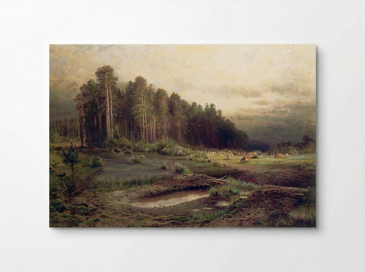 Elk Island in Sokolniki - Aleksey Savrasov - Poster