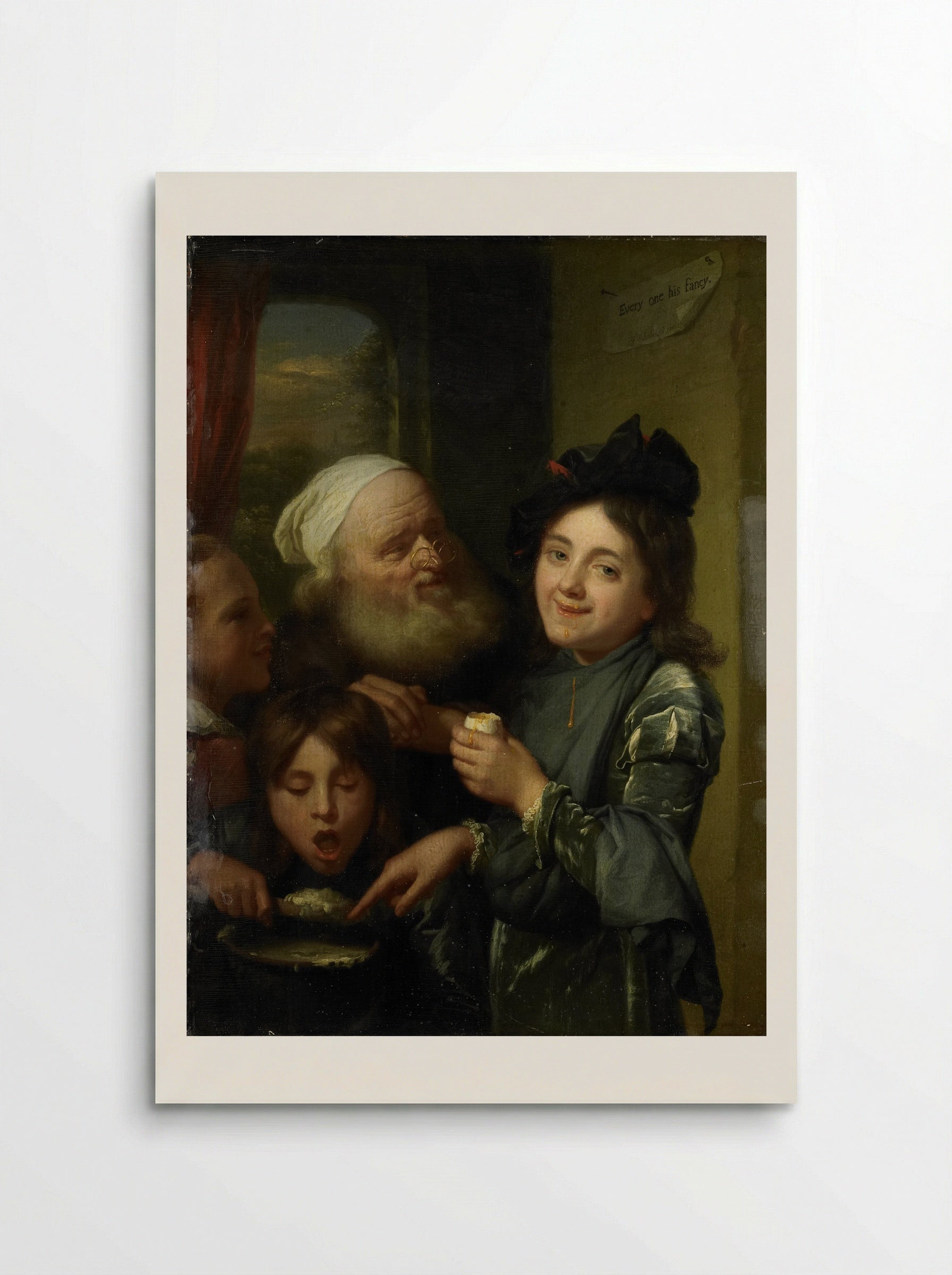 Elk zijn meug (Everyone to His Liking) - Godfried Schalcken - Poster