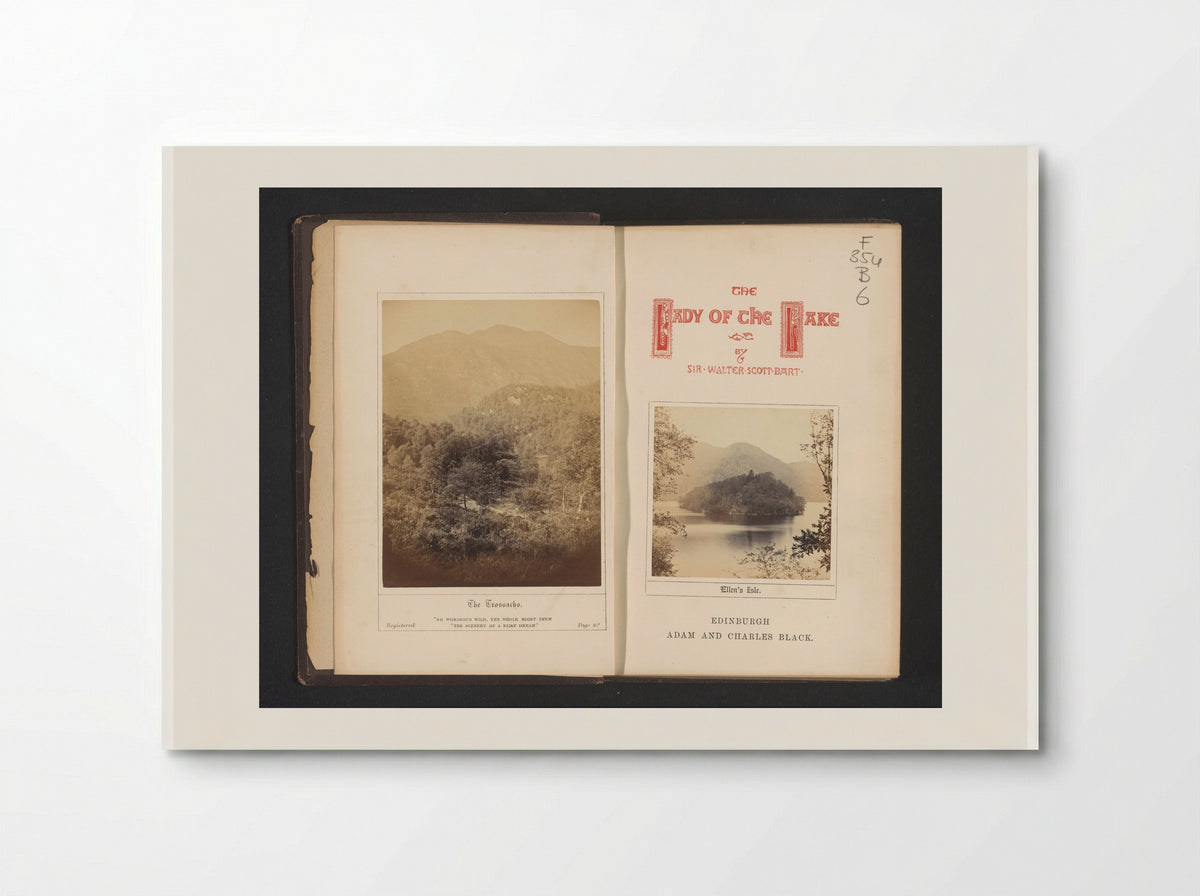 Ellen's Isle in Loch Katrine - George Washington Wilson - Poster