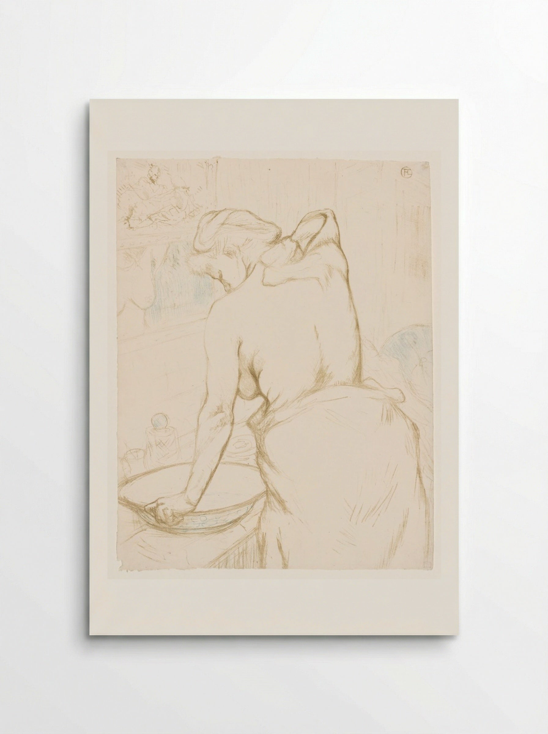 Elles: The Toilet - Henri de Toulouse-Lautrec - Poster
