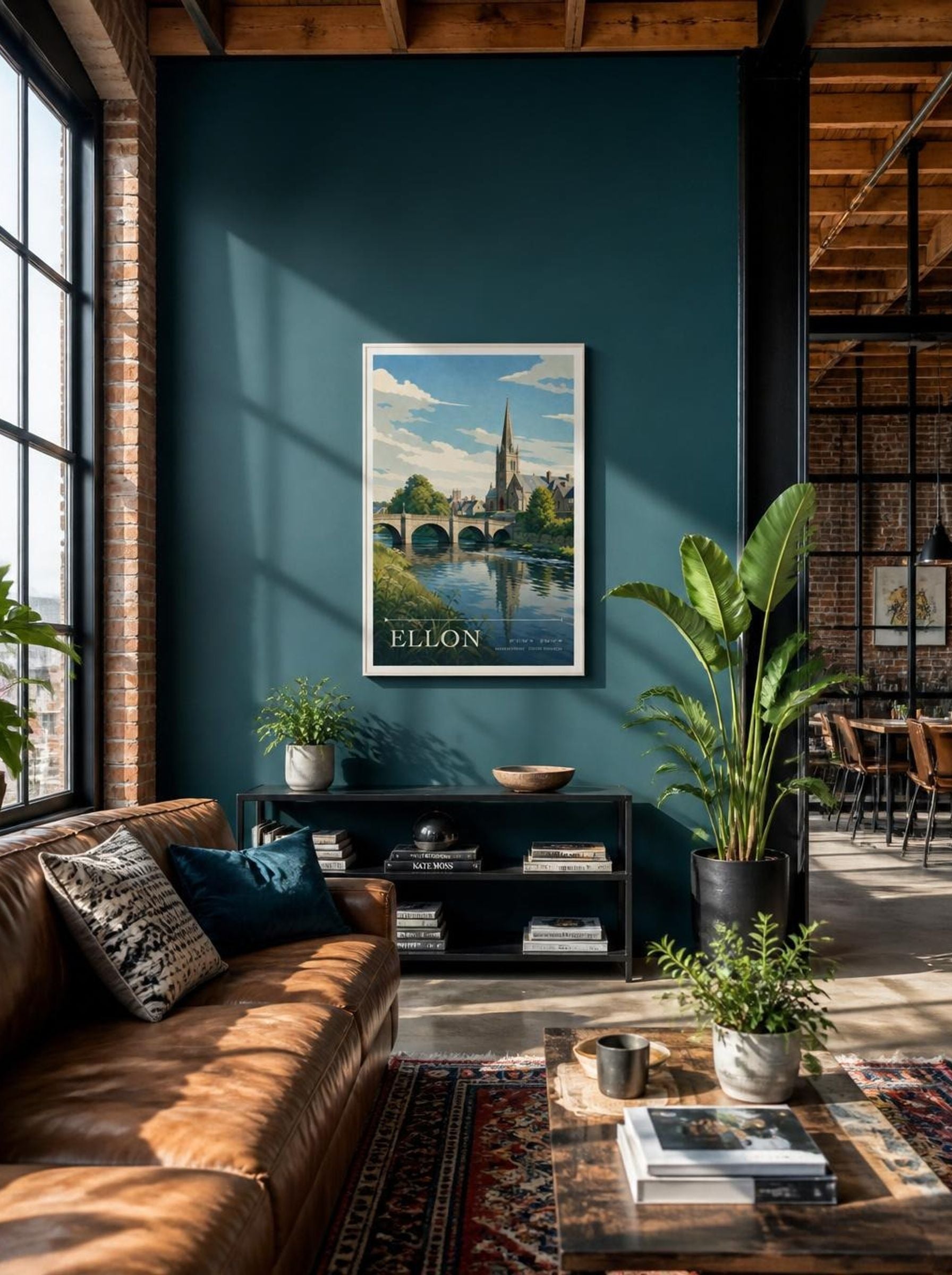 Ellon Aberdeenshire United Kingdom Travel Poster - Lifestyle