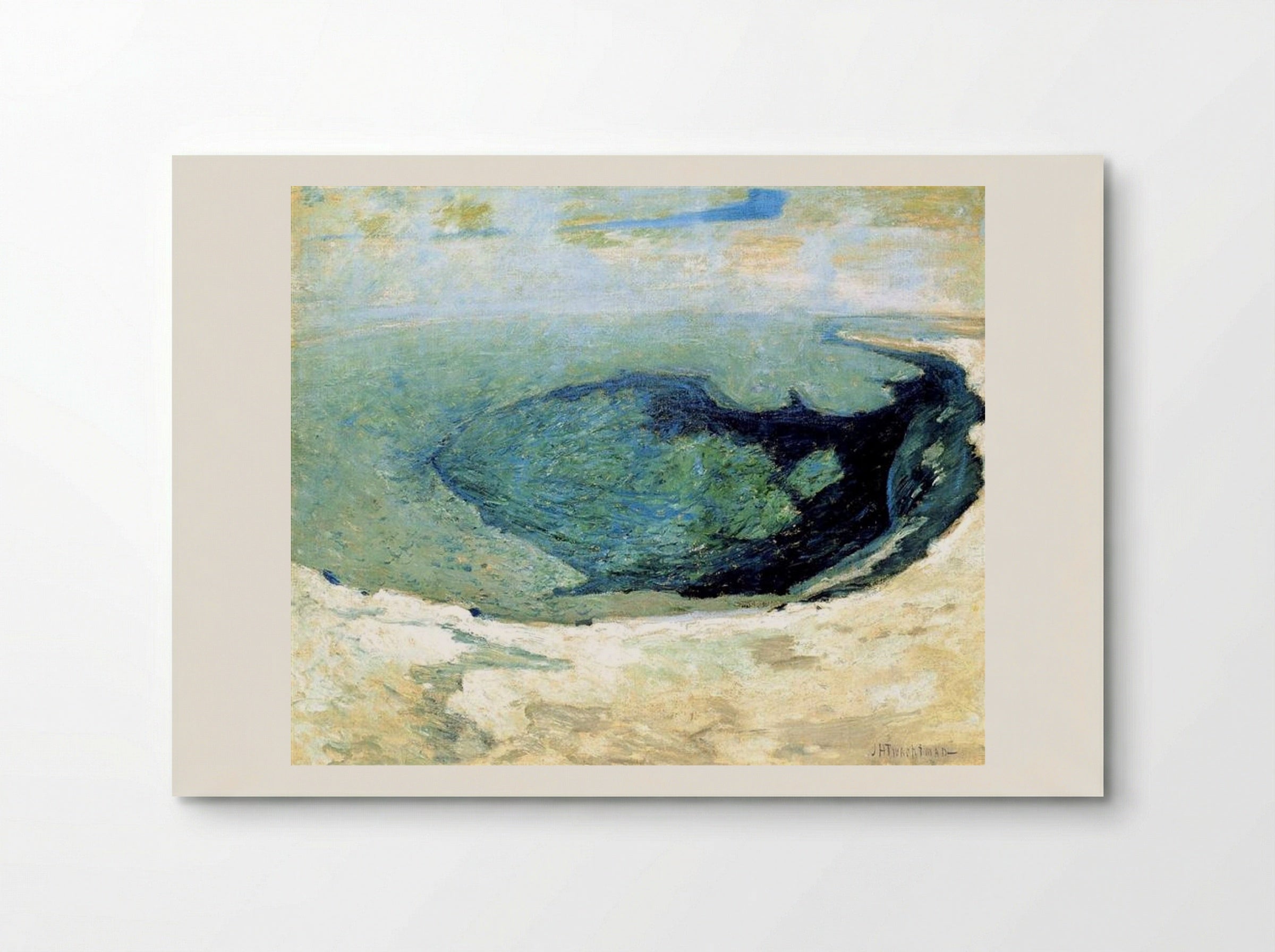Emerald Pool No. 2 - John Henry Twachtman - Poster