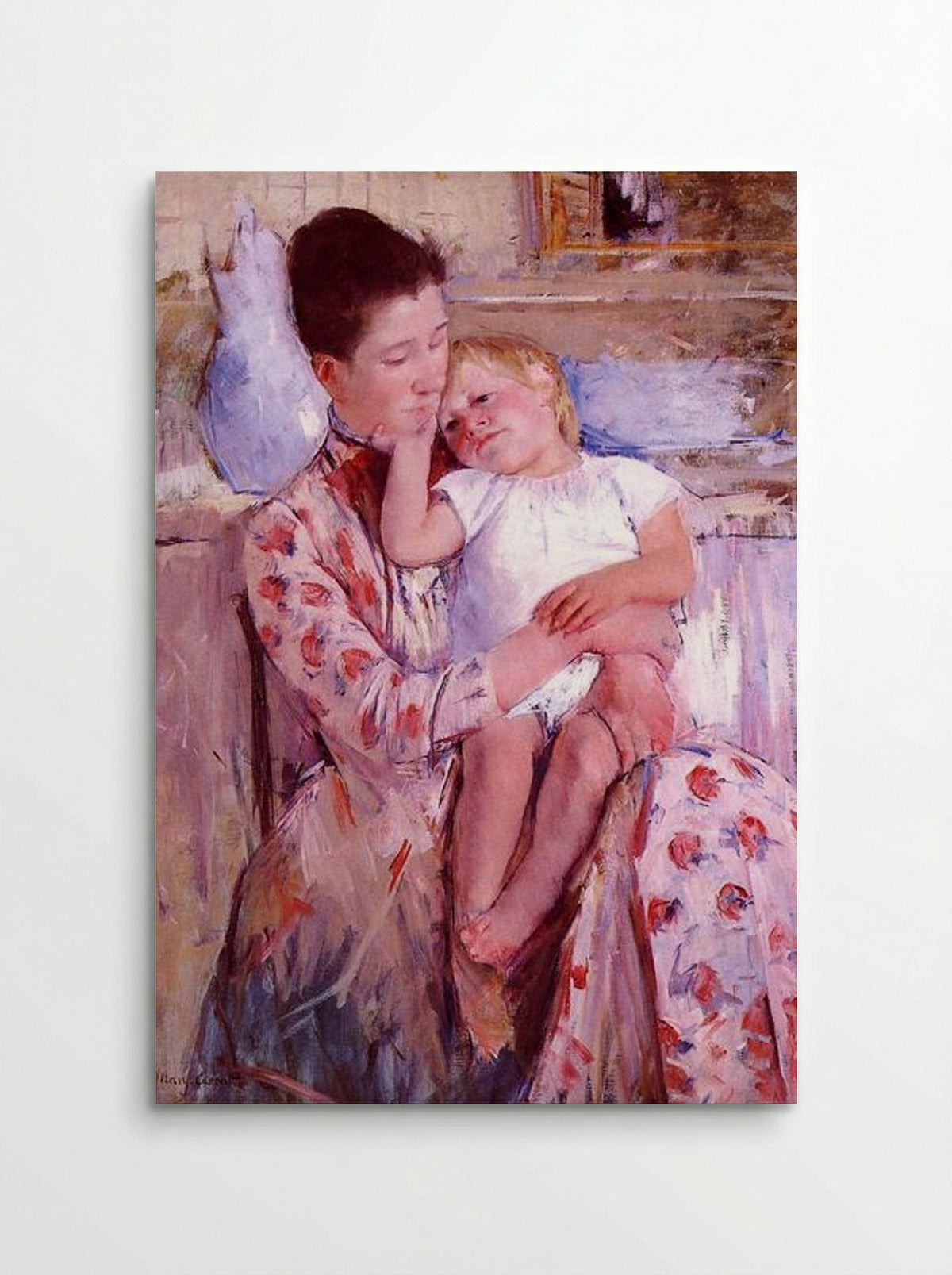 Emmie and Her Child - Mary Cassatt - Poster