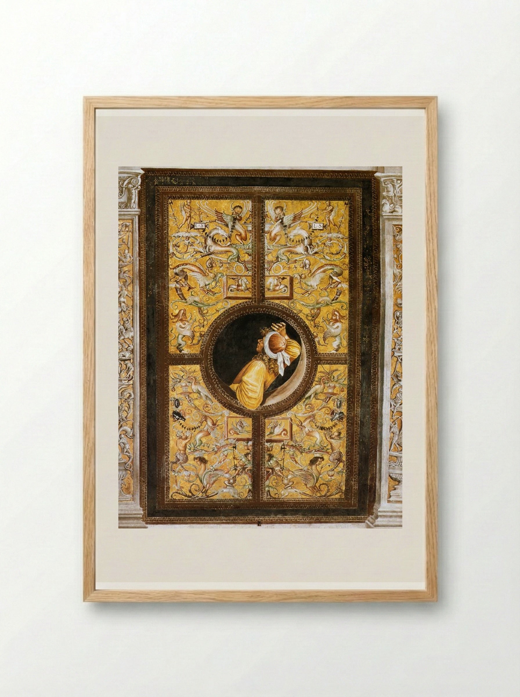 Empedocles - Luca Signorelli - Framed Print Wood