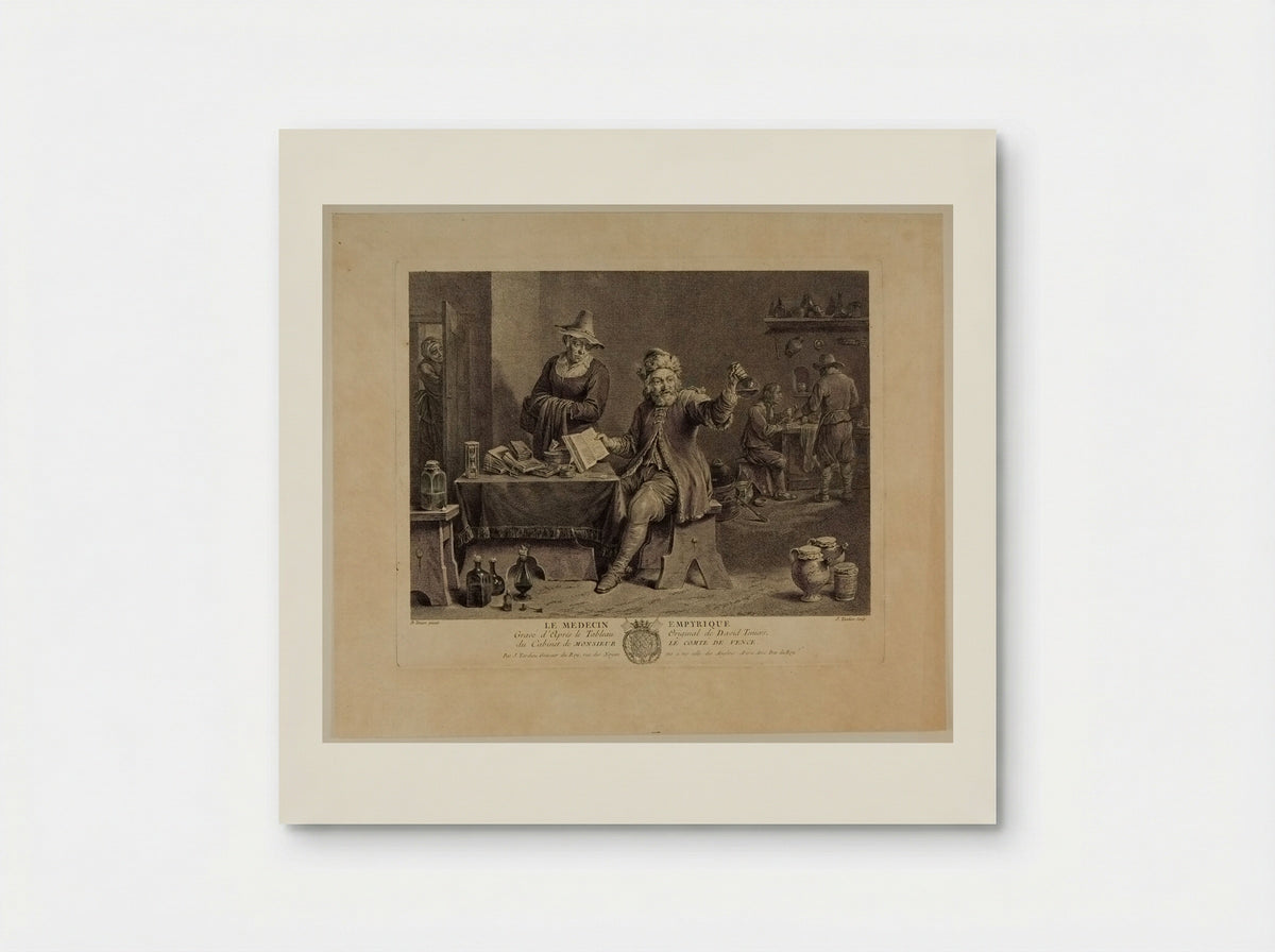Empirical Medicine - Jacques Nicolas Tardieu - Poster