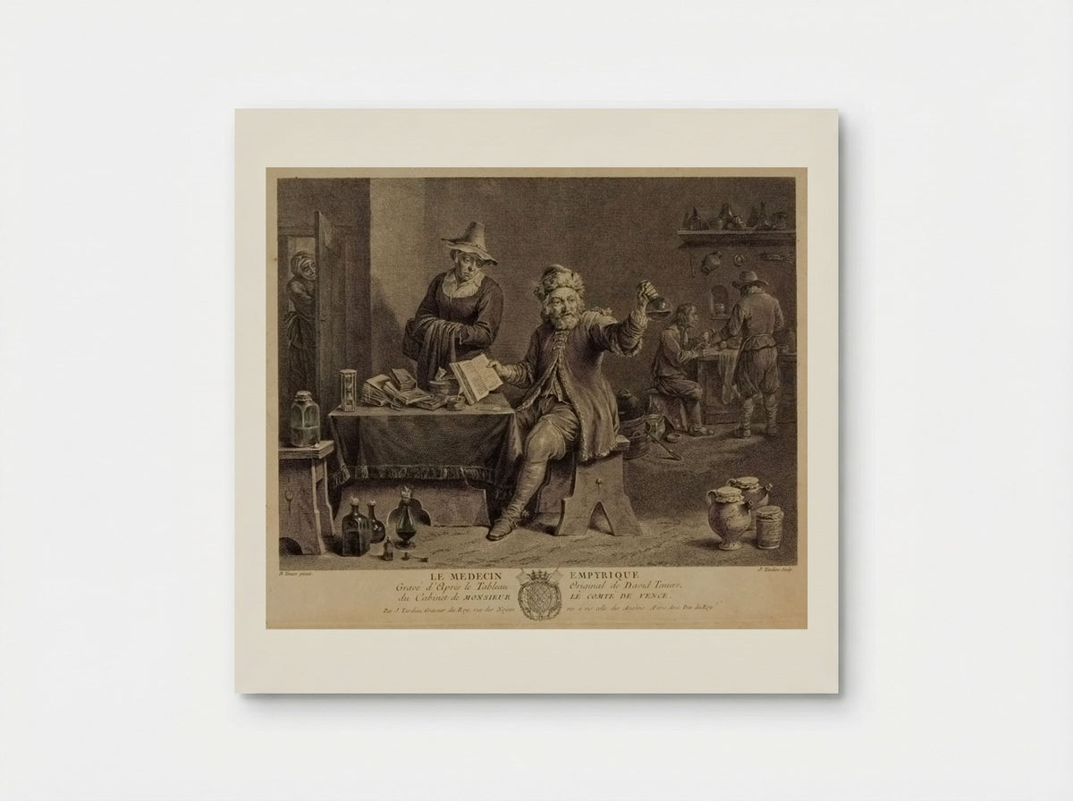 Empirical Medicine - Jacques Nicolas Tardieu - Poster