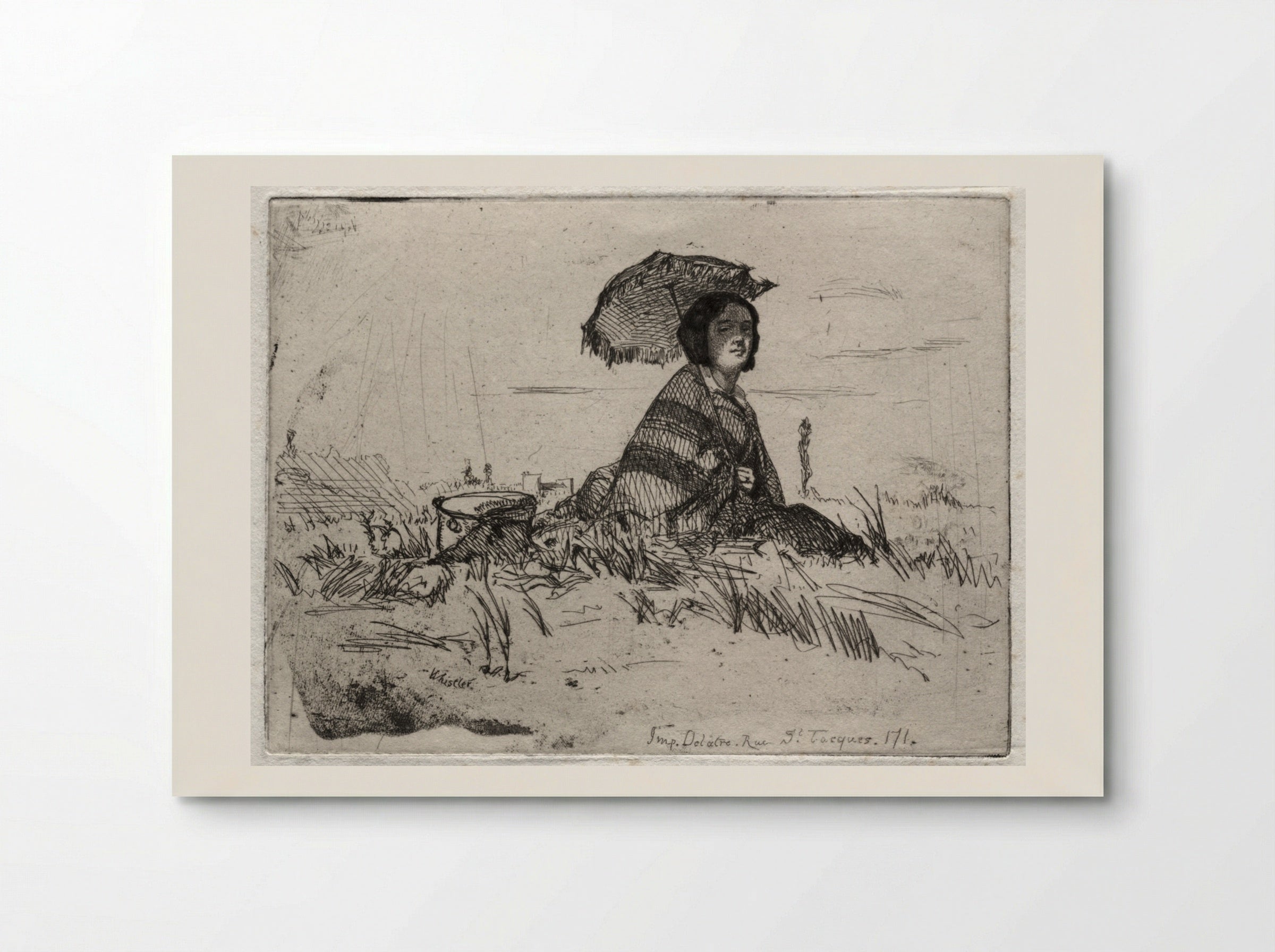 En Plein Soleil - James McNeill Whistler - Poster
