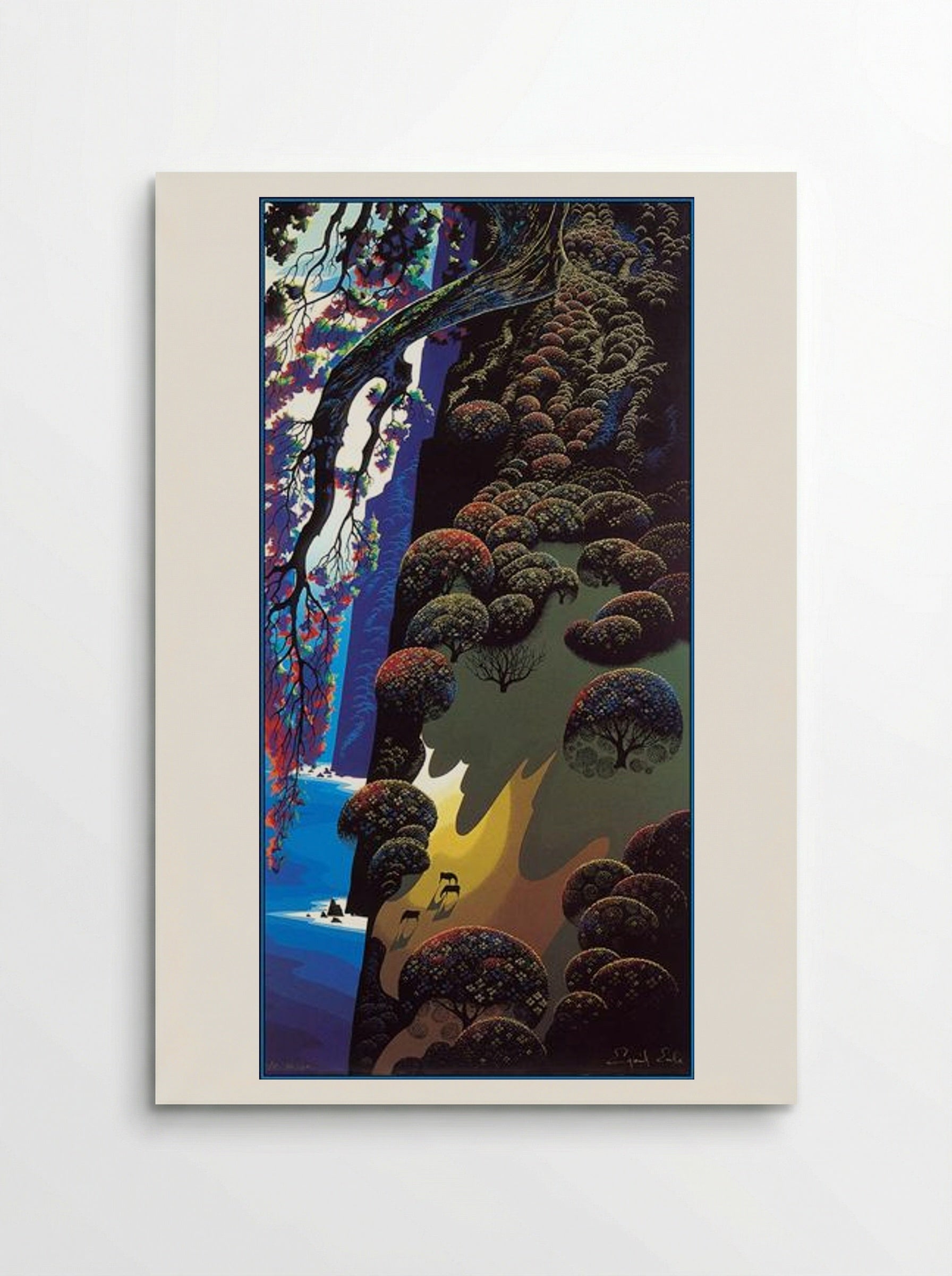 Enchanted Coast - Eyvind Earle - Poster