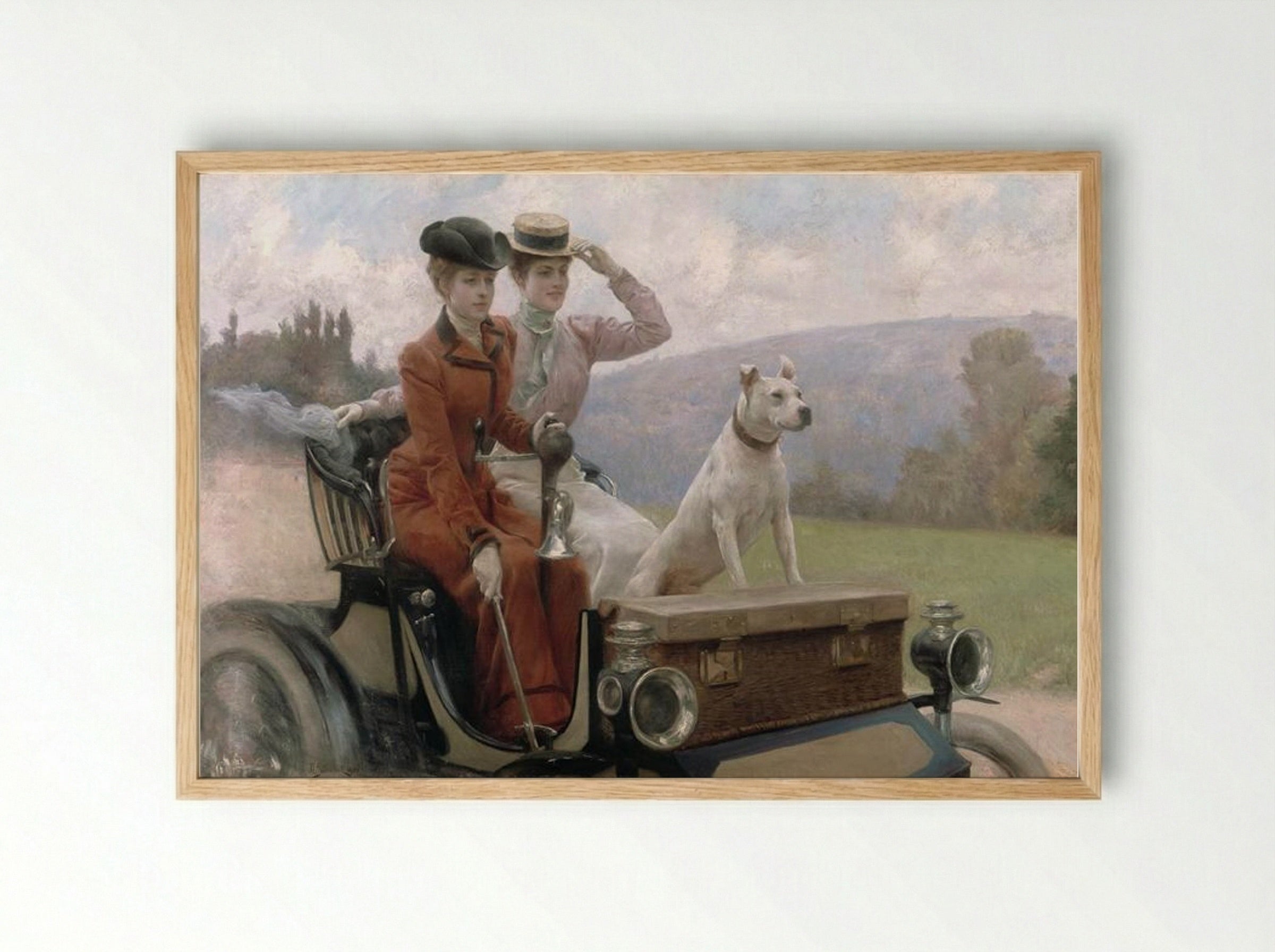 End of Summertime - Julius LeBlanc Stewart - Framed Print Wood