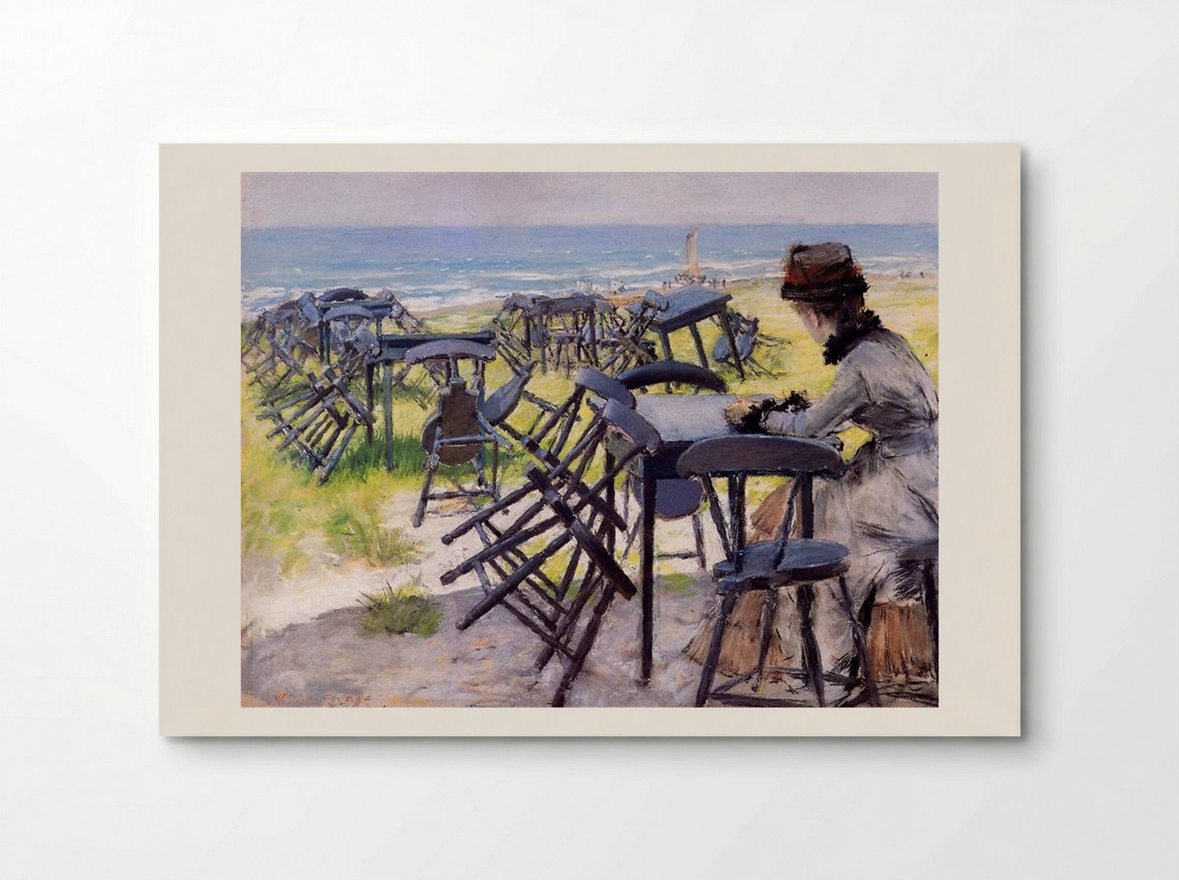End of the Season - William Merritt Chase - Poster