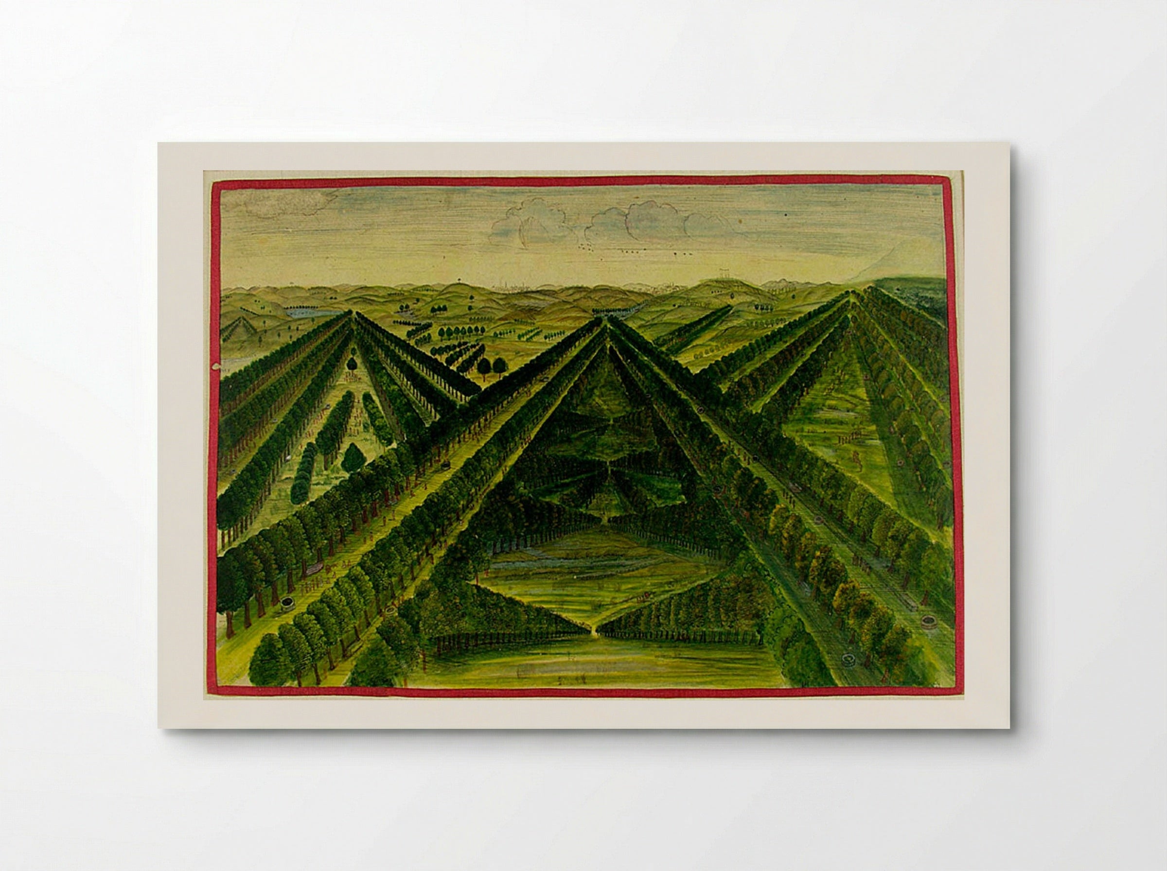 Endless Vistas at Kishangarh - Nihal Chand - Poster